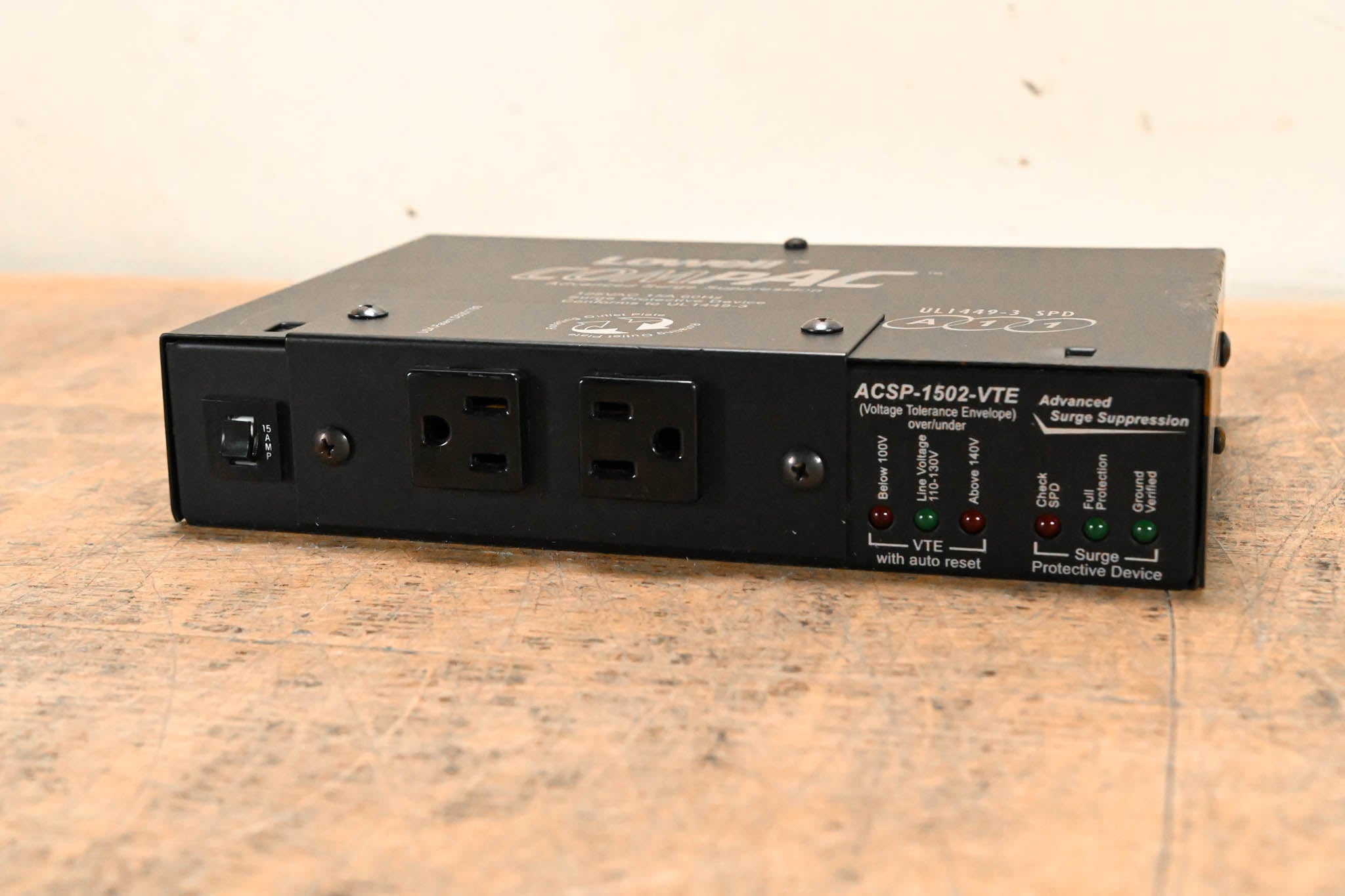 Lowell ACSP-1502-RPC Advanced Multi-Stage Surge Suppressor