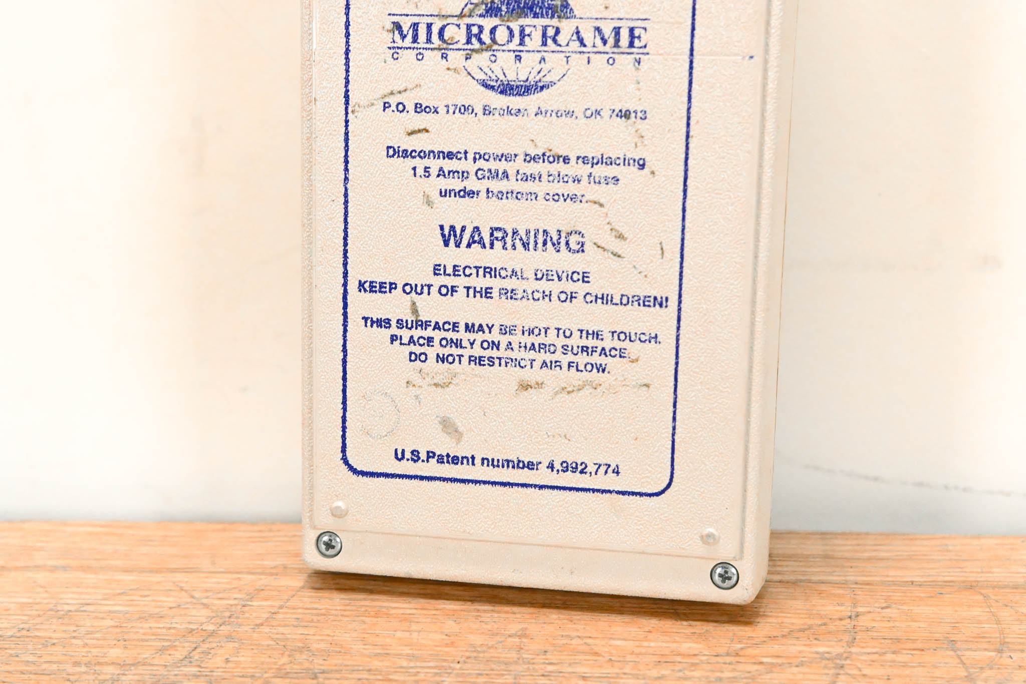 Microframe Model 6200 Timer Keypad (NO POWER SUPPLY)