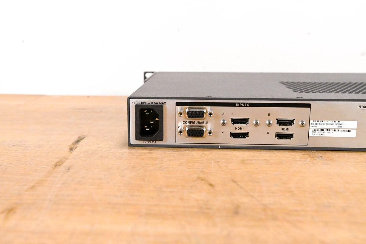 Extron IN1606 Six-Input Scaling Presentation Switcher