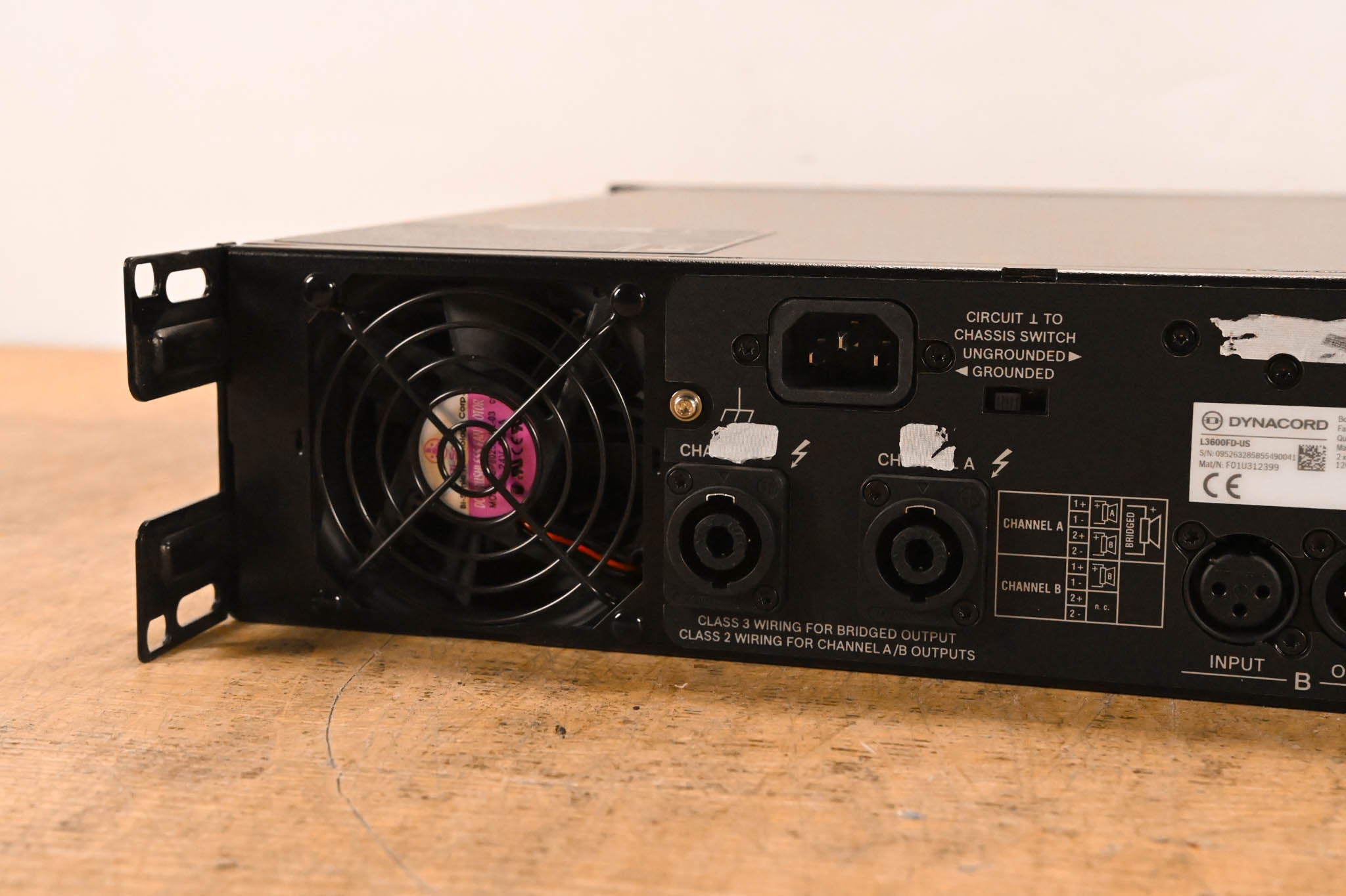 Dynacord L3600FD 2-Channel Power Amplifier with DSP