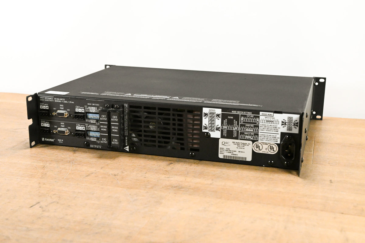 QSC CX254 4-Channel Power Amplifier