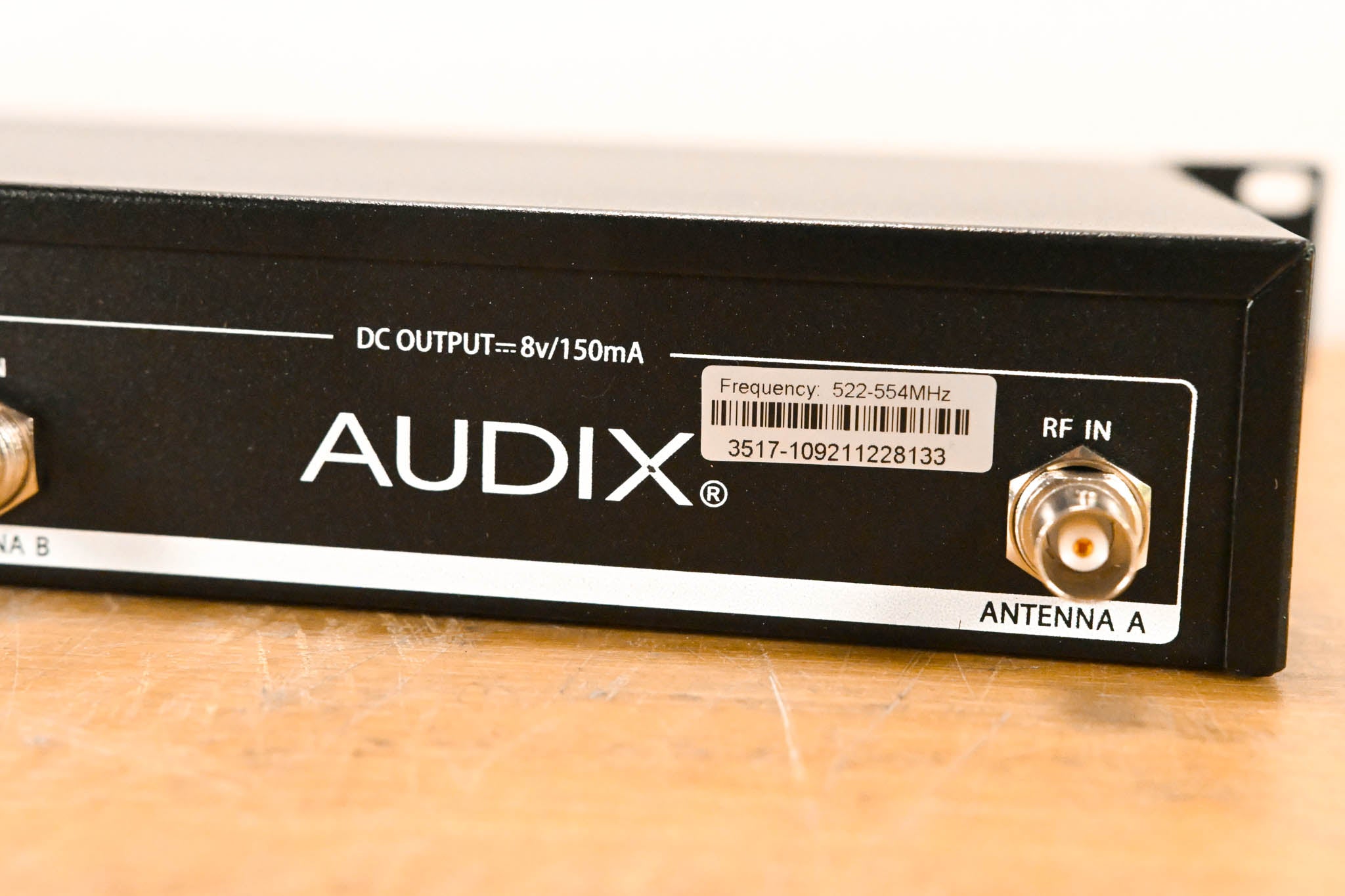 Audix R42 Dual Wireless Receiver w/ one B60 Bodypack - A Band (NO PSU)
