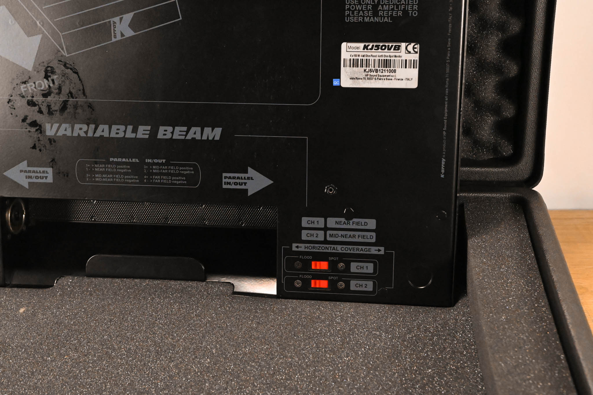 K-Array KJ50VB  Low-Profile Variable Beam Speaker