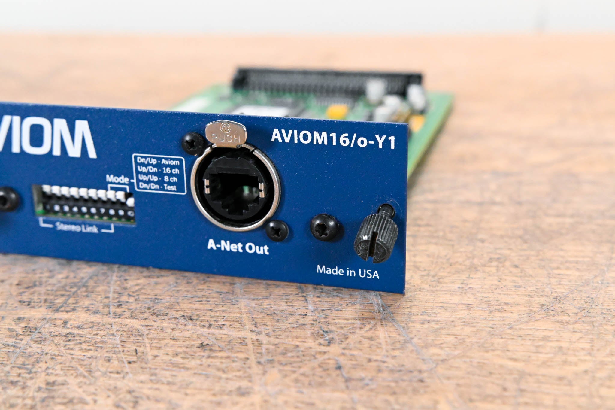 Aviom 16/o-Y1 A-Net Card for Yamaha Digital Products