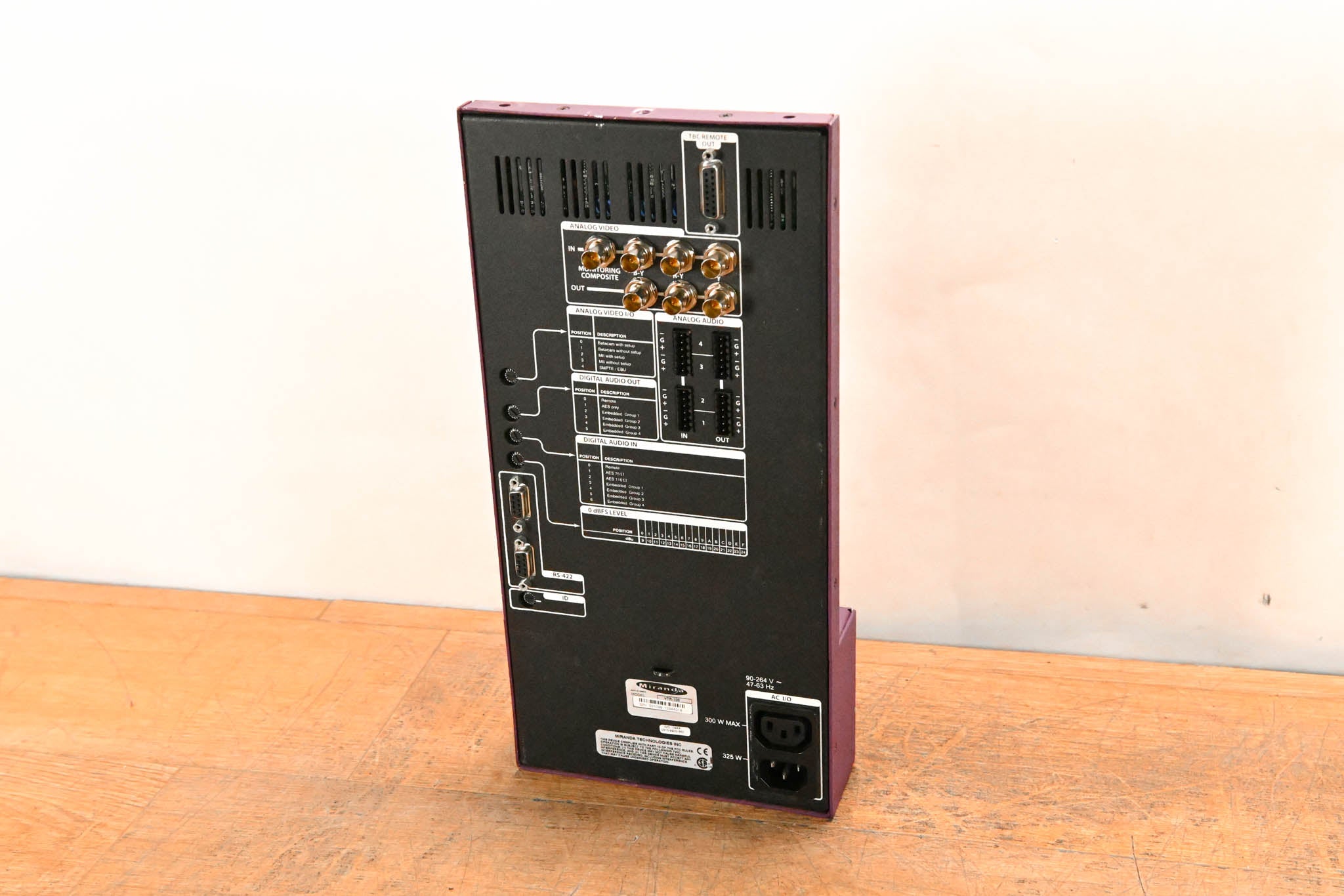 Miranda VTR-100 Analog to Digital Bi-Directional Media Converter