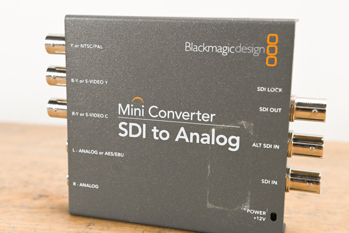 Blackmagic Design Mini Converter SDI to Analog (NO POWER SUPPLY)