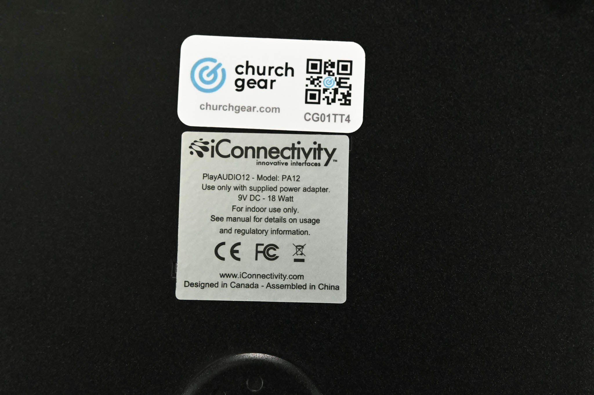 iConnectivity PlayAUDIO12 USB Audio and MIDI Interface (NO POWER SUPPLY)