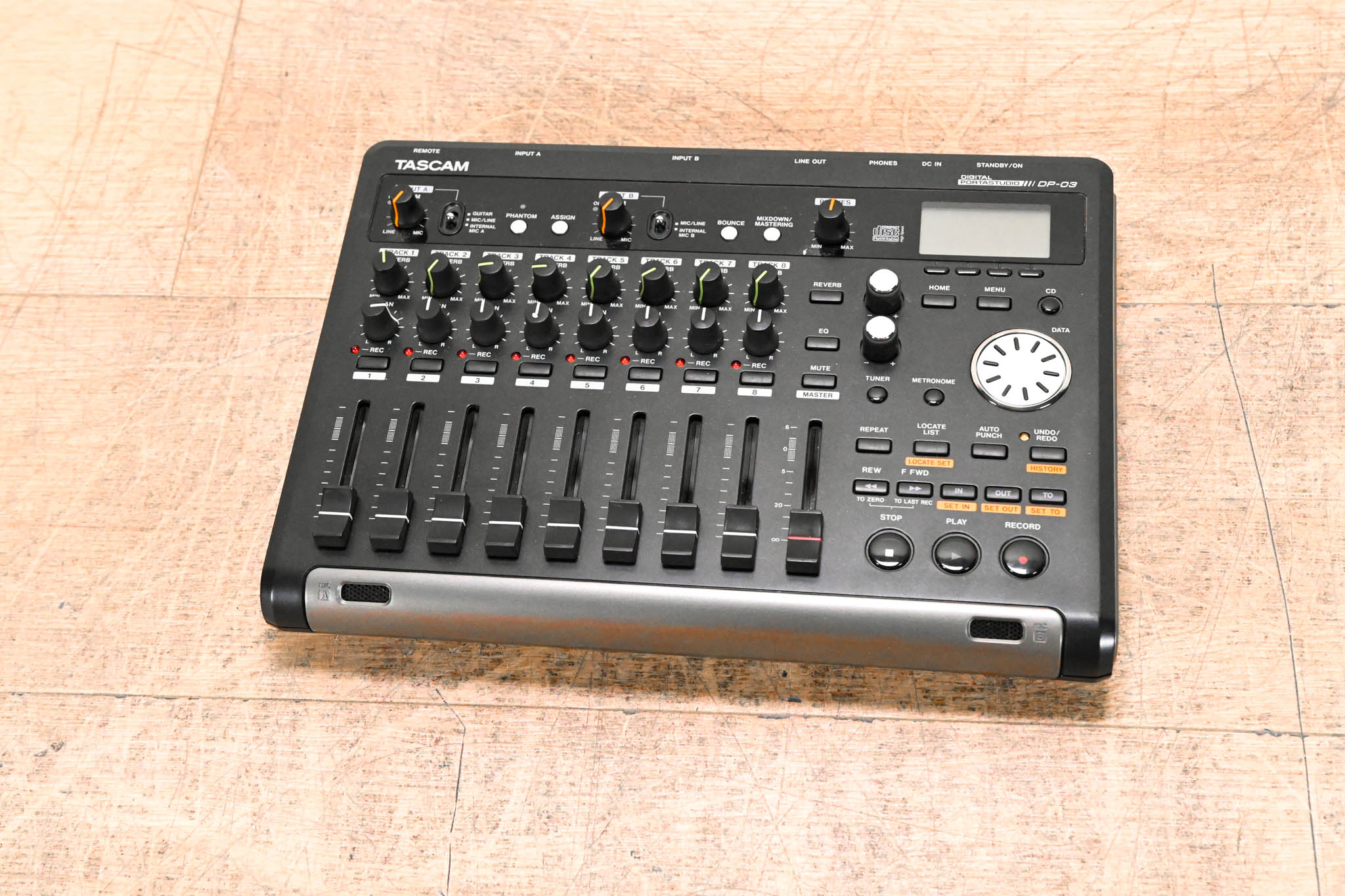 TASCAM DP-03 8-Track Digital Portastudio (NO POWER SUPPLY)