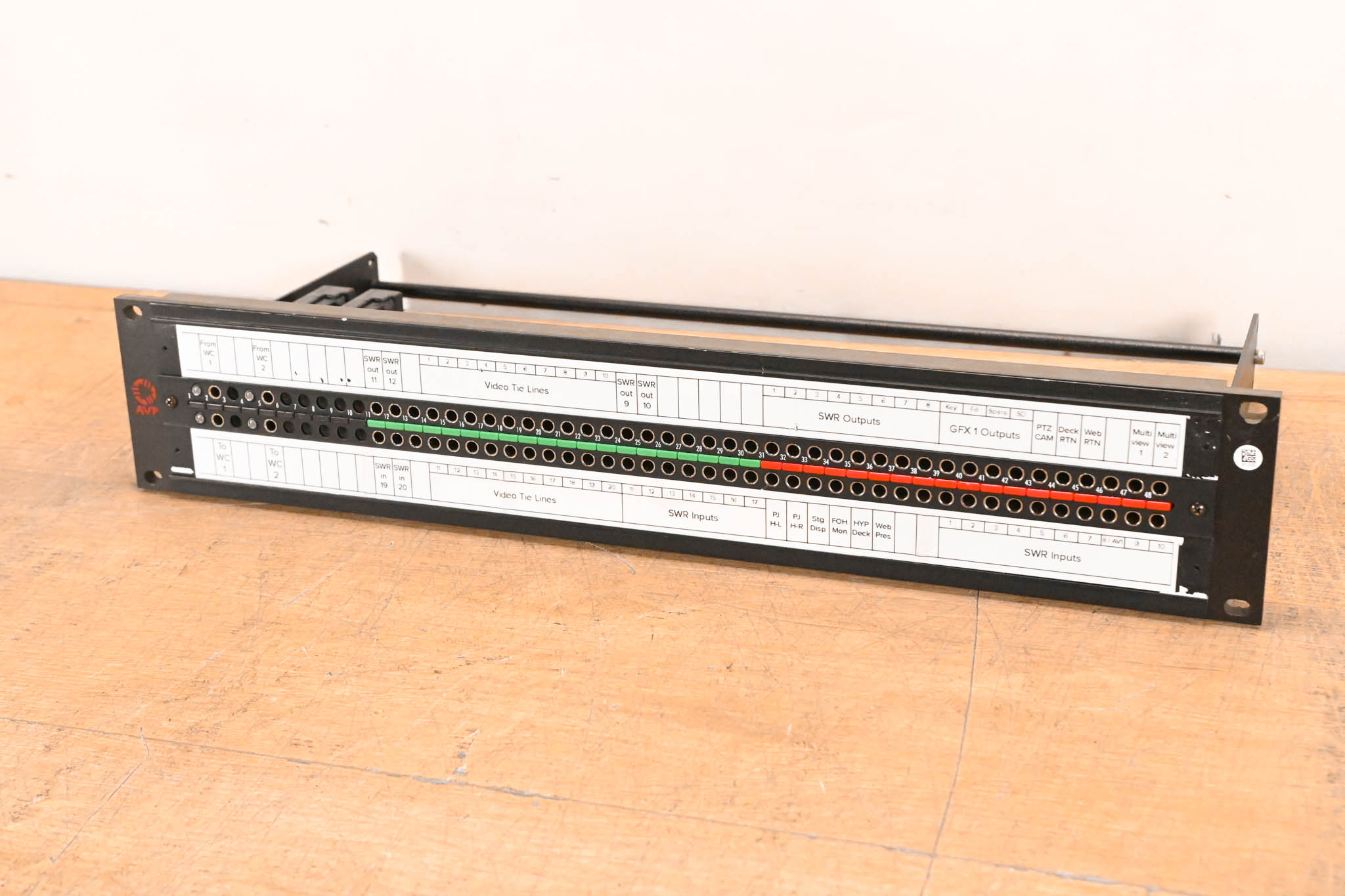 AVP SuperHD Micro 3G Video Patchbay 2RU w/ KMN75, KM75 & EV-AJHN Modules