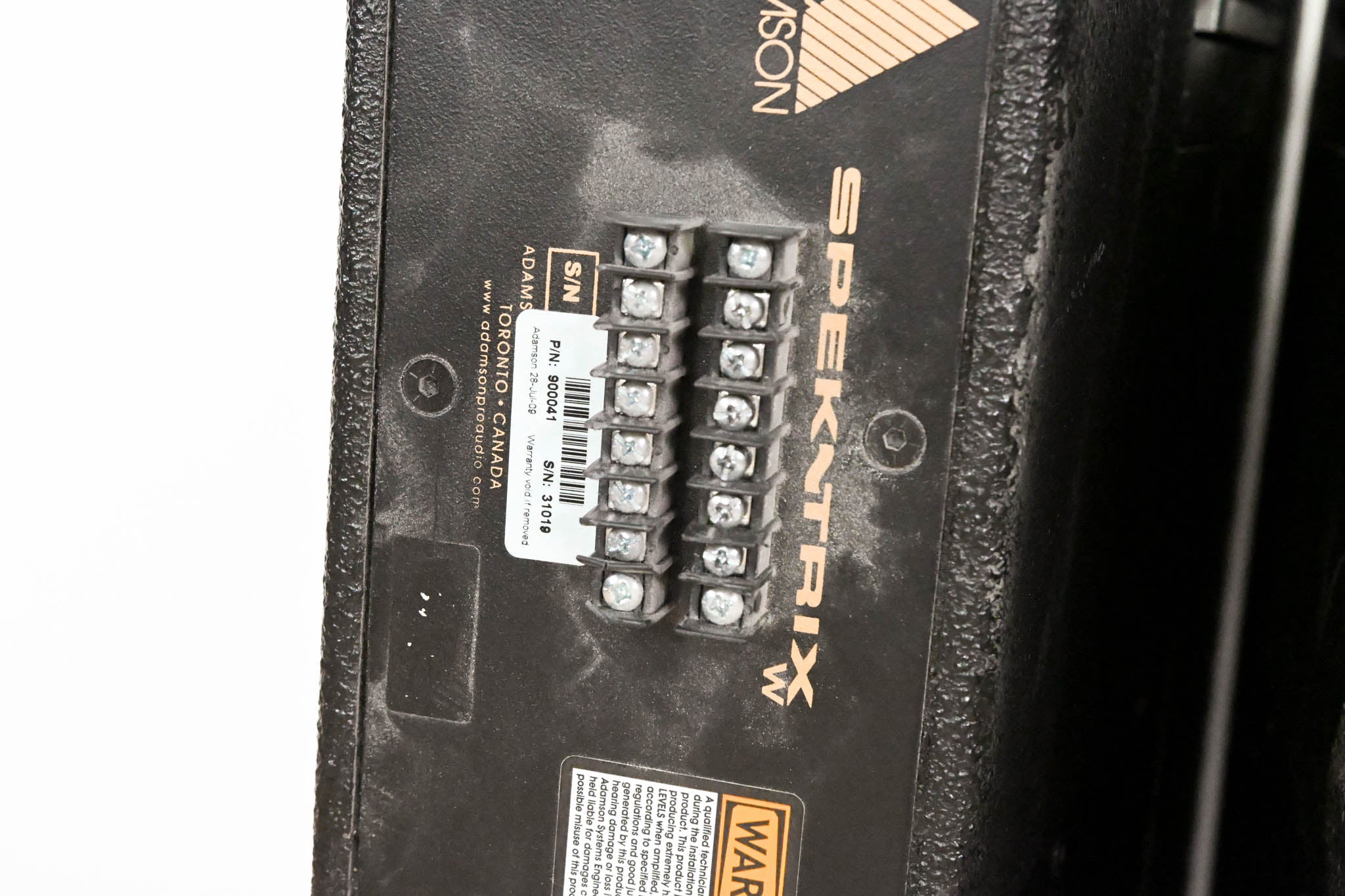 Adamson SpekTrix Wave Wide Angle Vertical Enclosure (PAIR)
