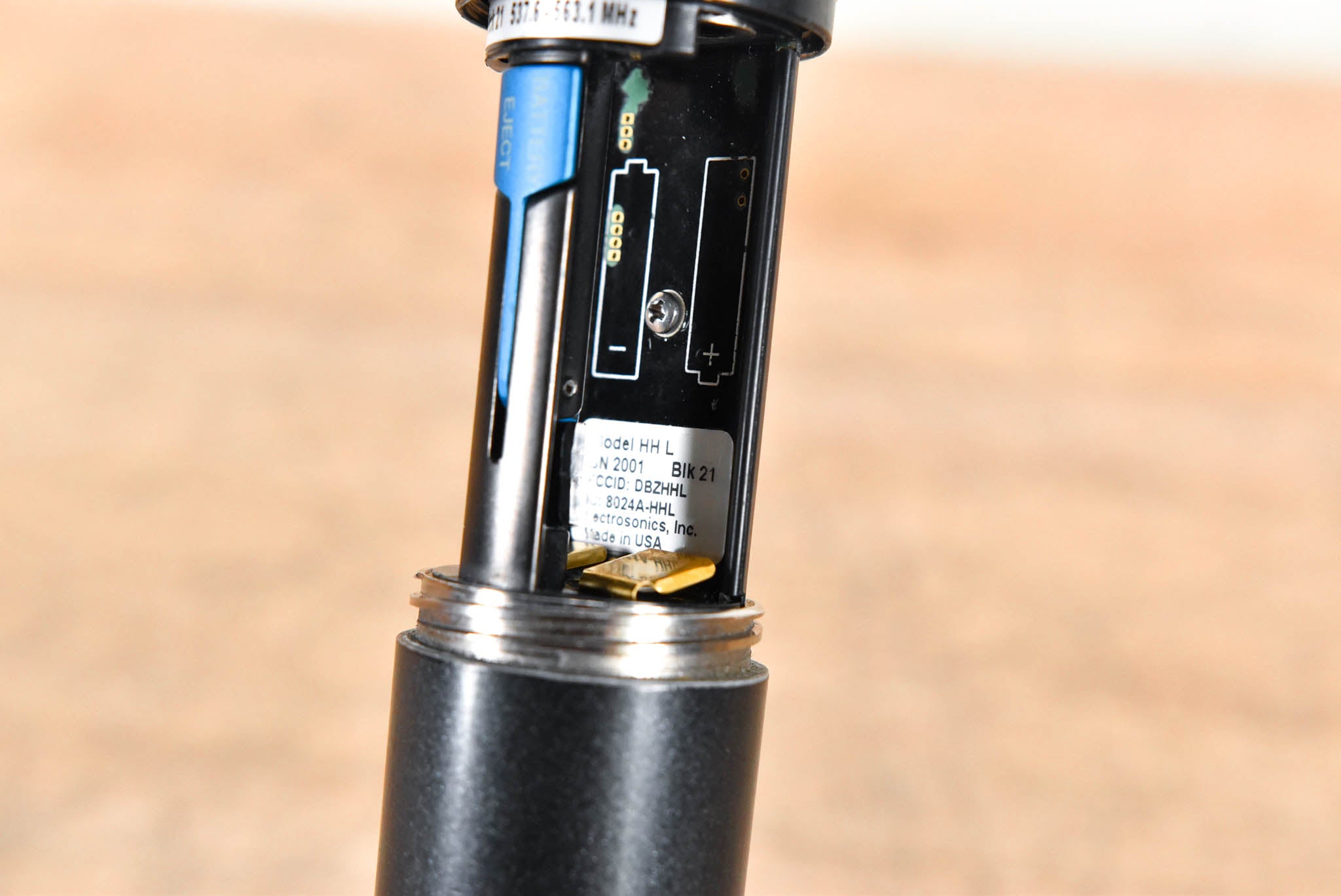 Lectrosonics HH L Digital Hybrid Wireless Handheld Transmitter Block 2