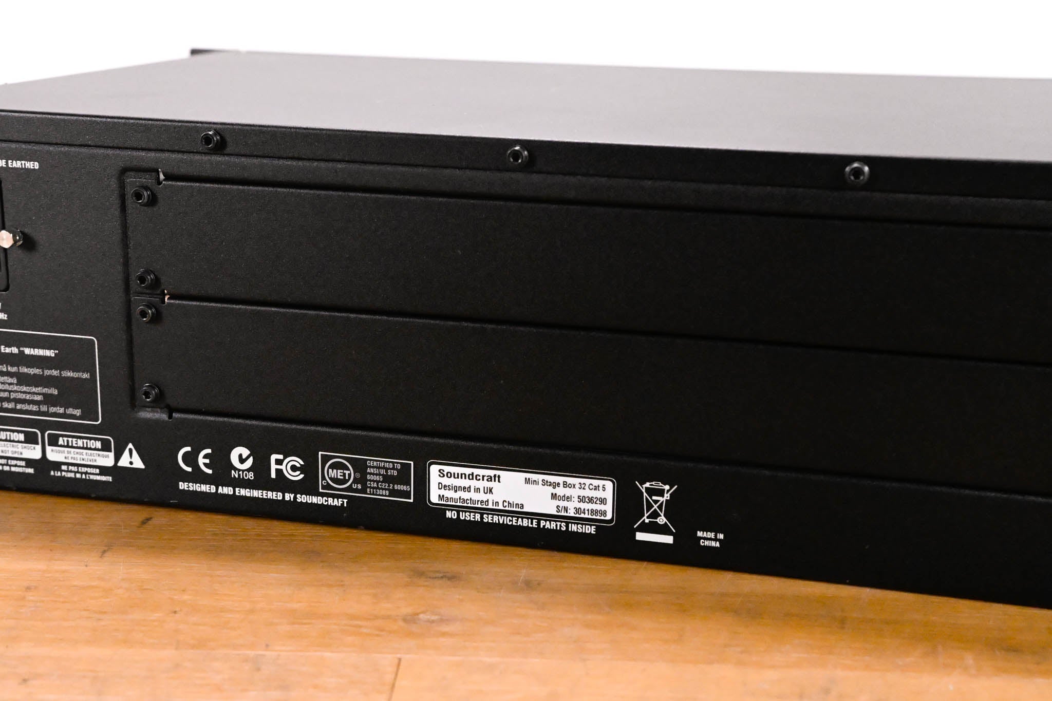 Soundcraft Mini Stagebox 32 Cat 5 32-Ch. Digital Stagebox with MADI Card