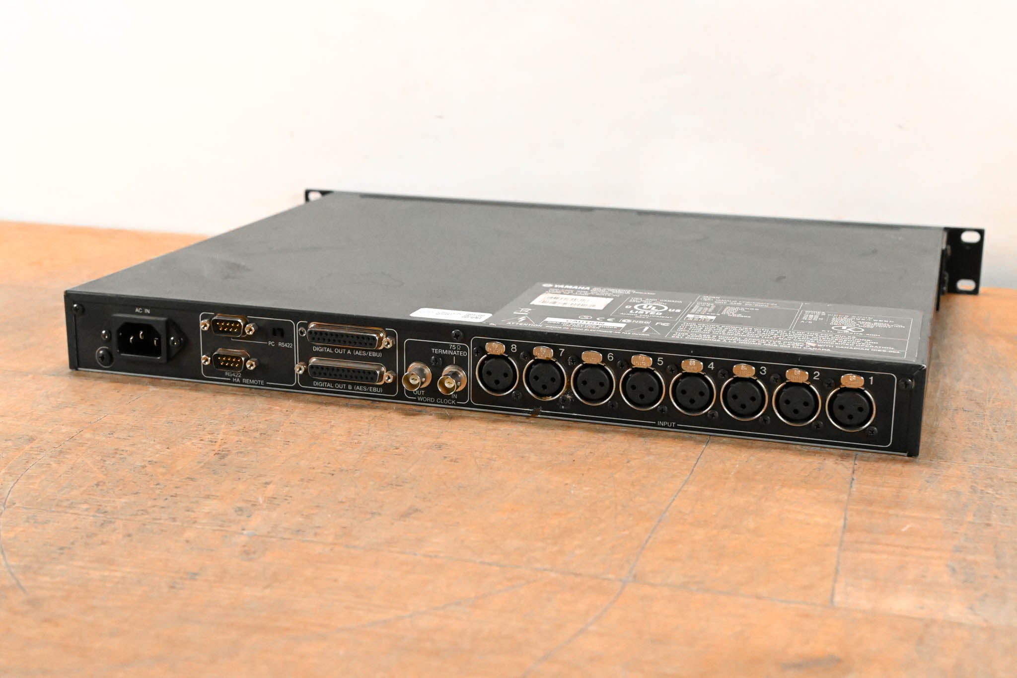 Yamaha AD8HR AD Converter with Remote Preamp