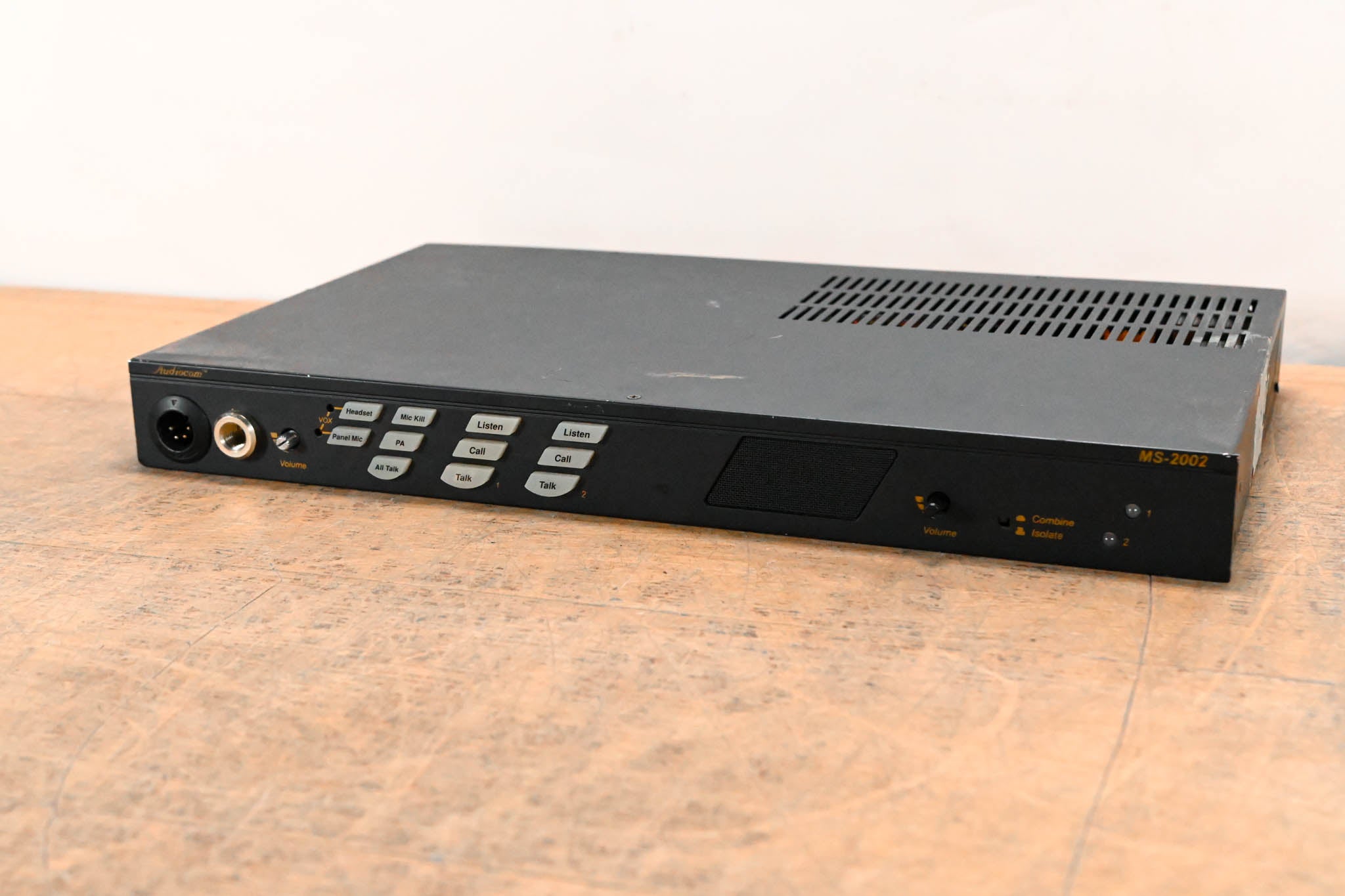 Telex MS-2002 2-Channel Master Station and Power Supply CG01K2D