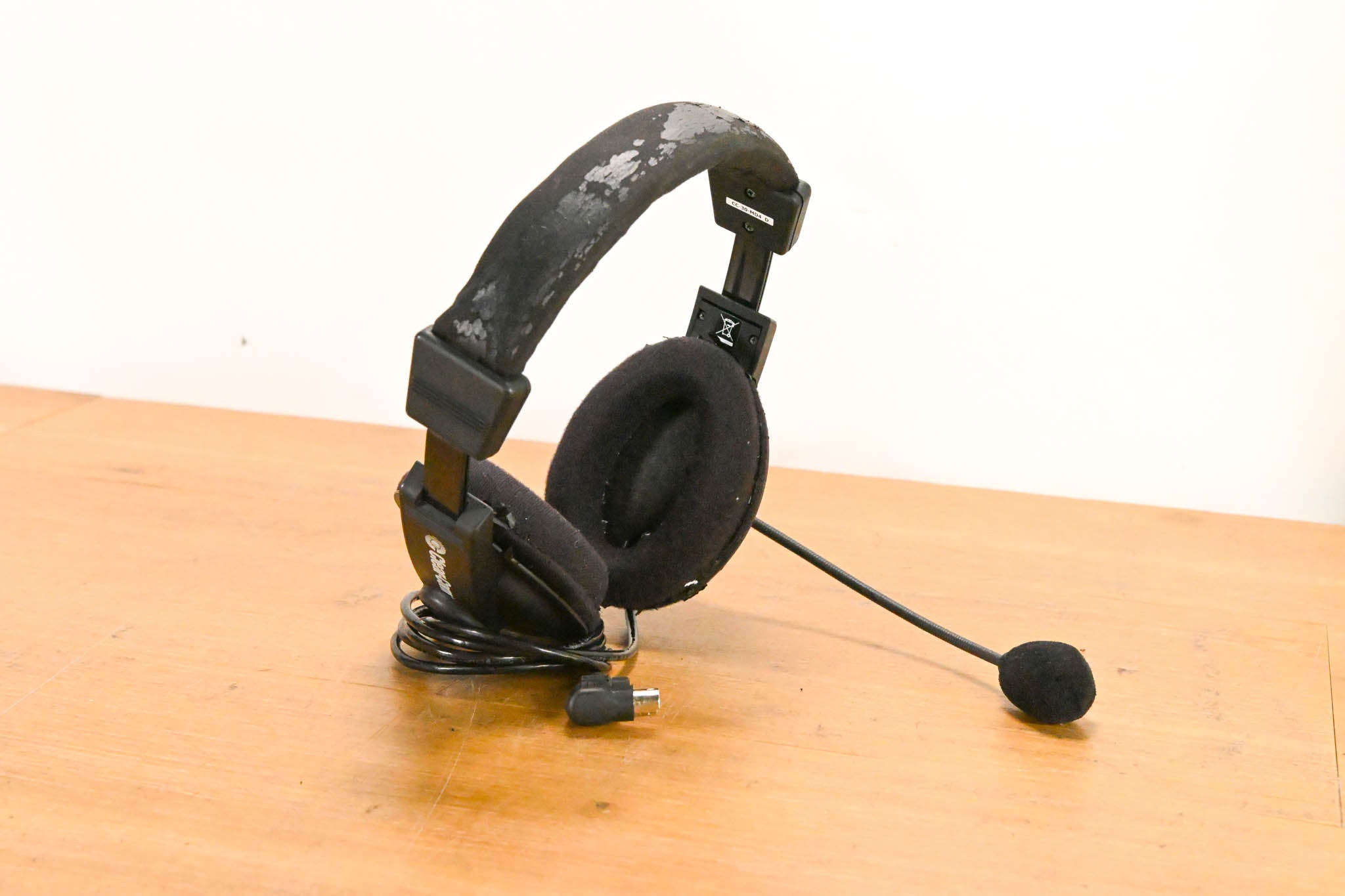 Clear-Com CC-30-MD4 Dual-Ear Intercom Headset with Mini DIN Connector