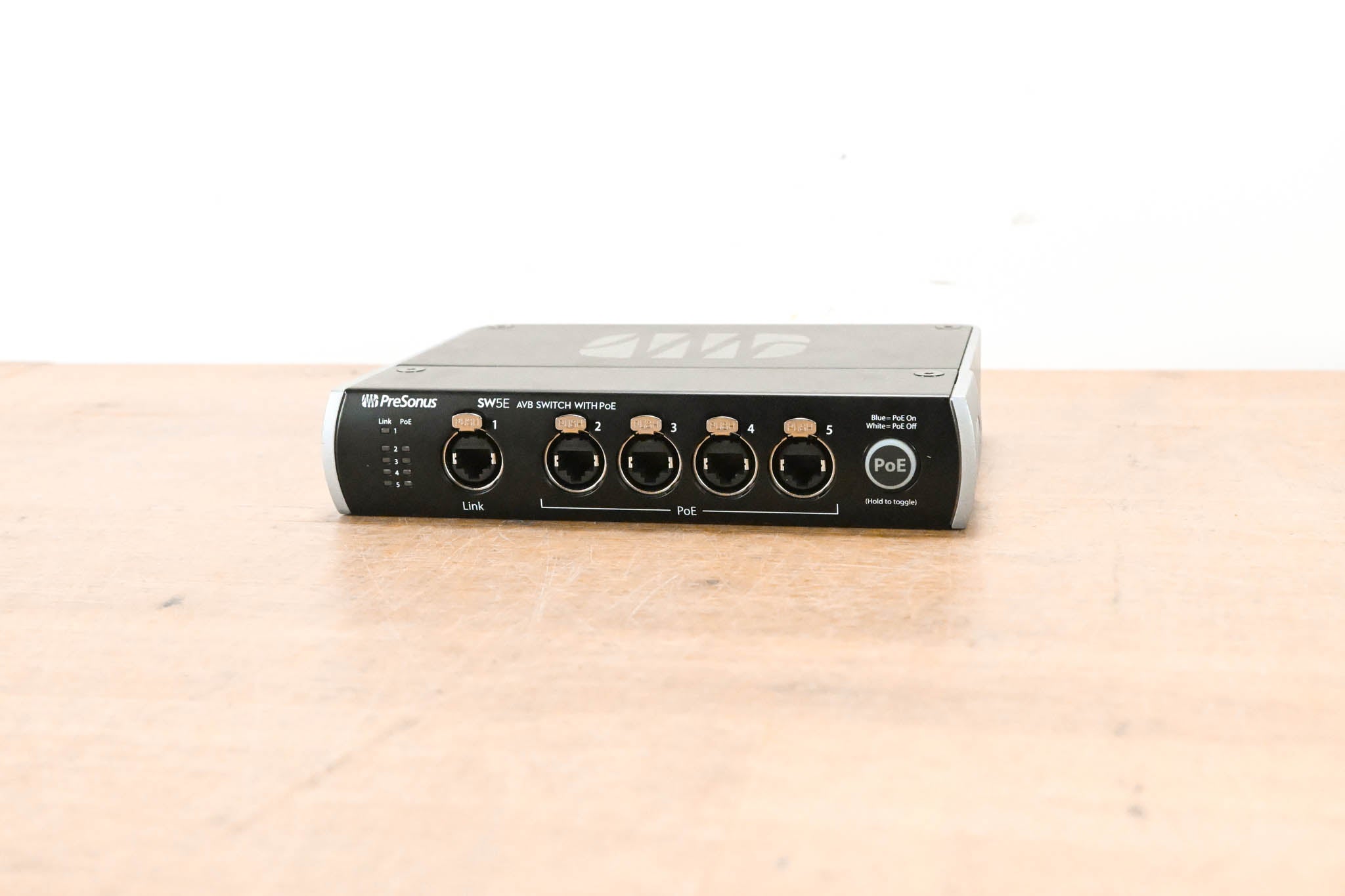 PreSonus SW5E 5-Port AVB Network Switch and Bridge w/ PoE