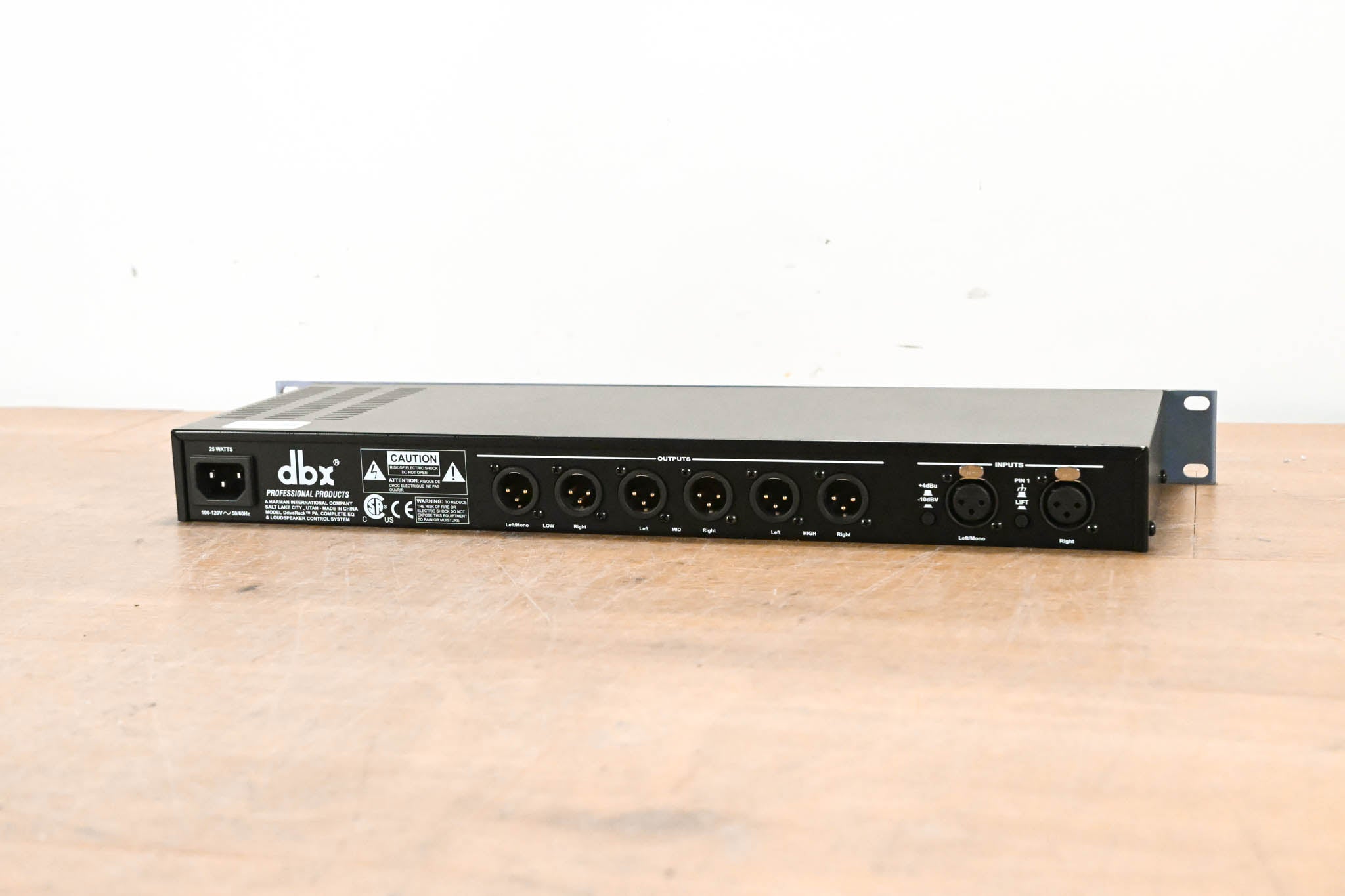 dbx DriveRack PA Complete Equalization and Loudspeaker Control System