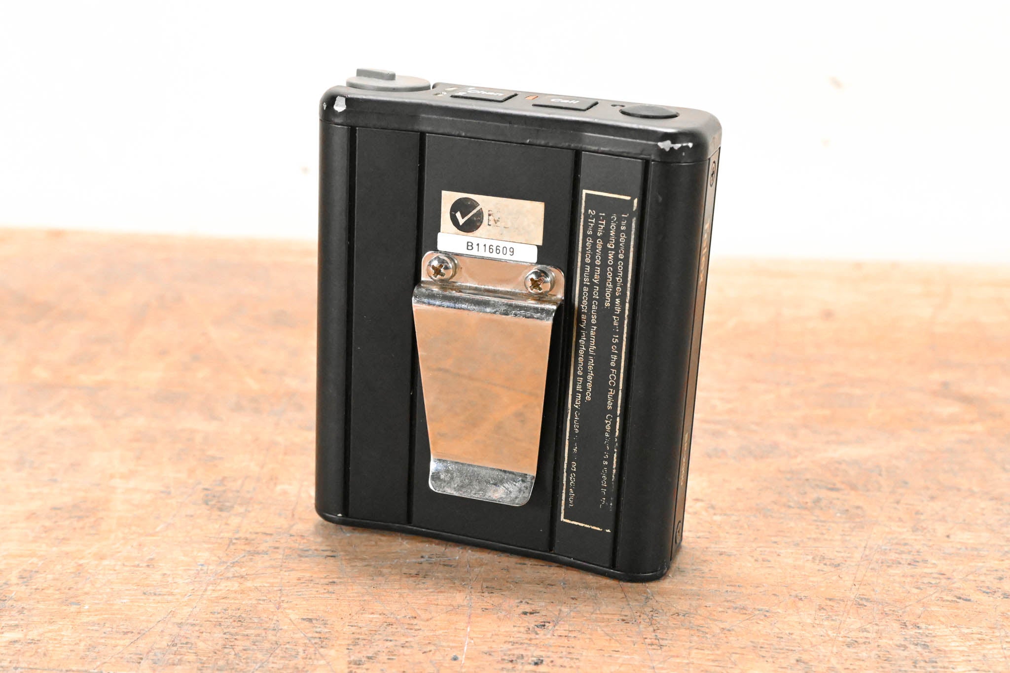 Telex BP-2000 Two-Channel Intercom Belt Pack