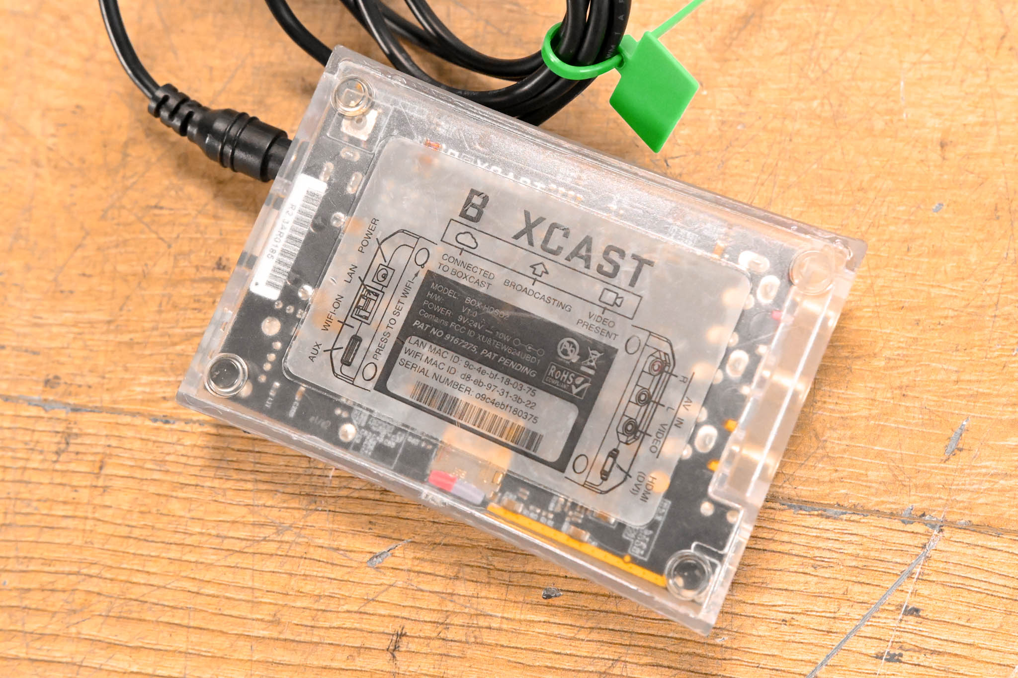 Boxcast BOX-HDSD2 HD Live Video Streaming Encoder