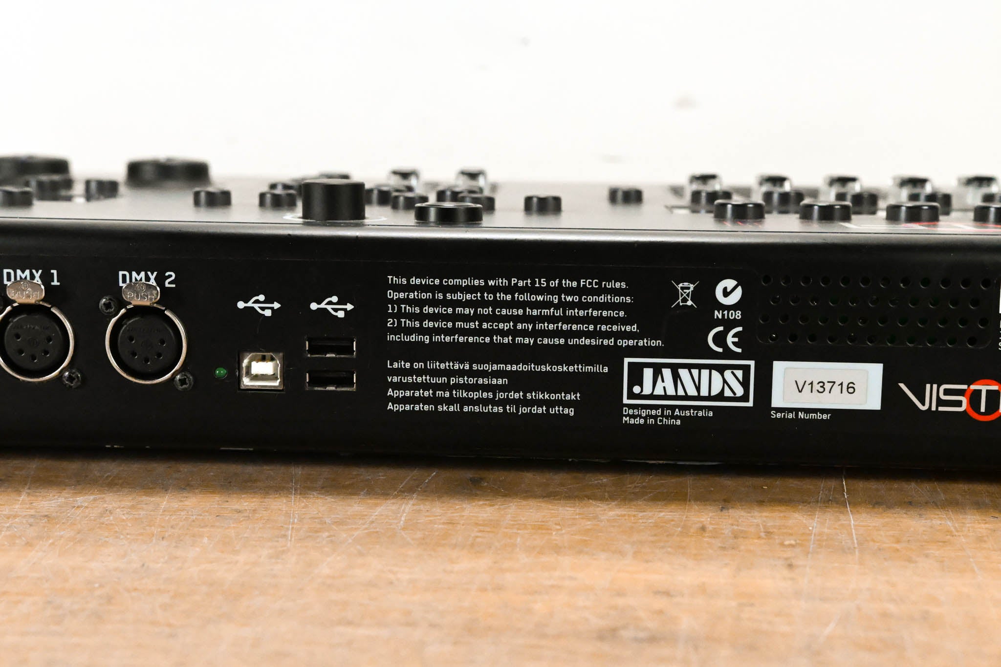 Jands Vista S1 Lighting Console Control Surface