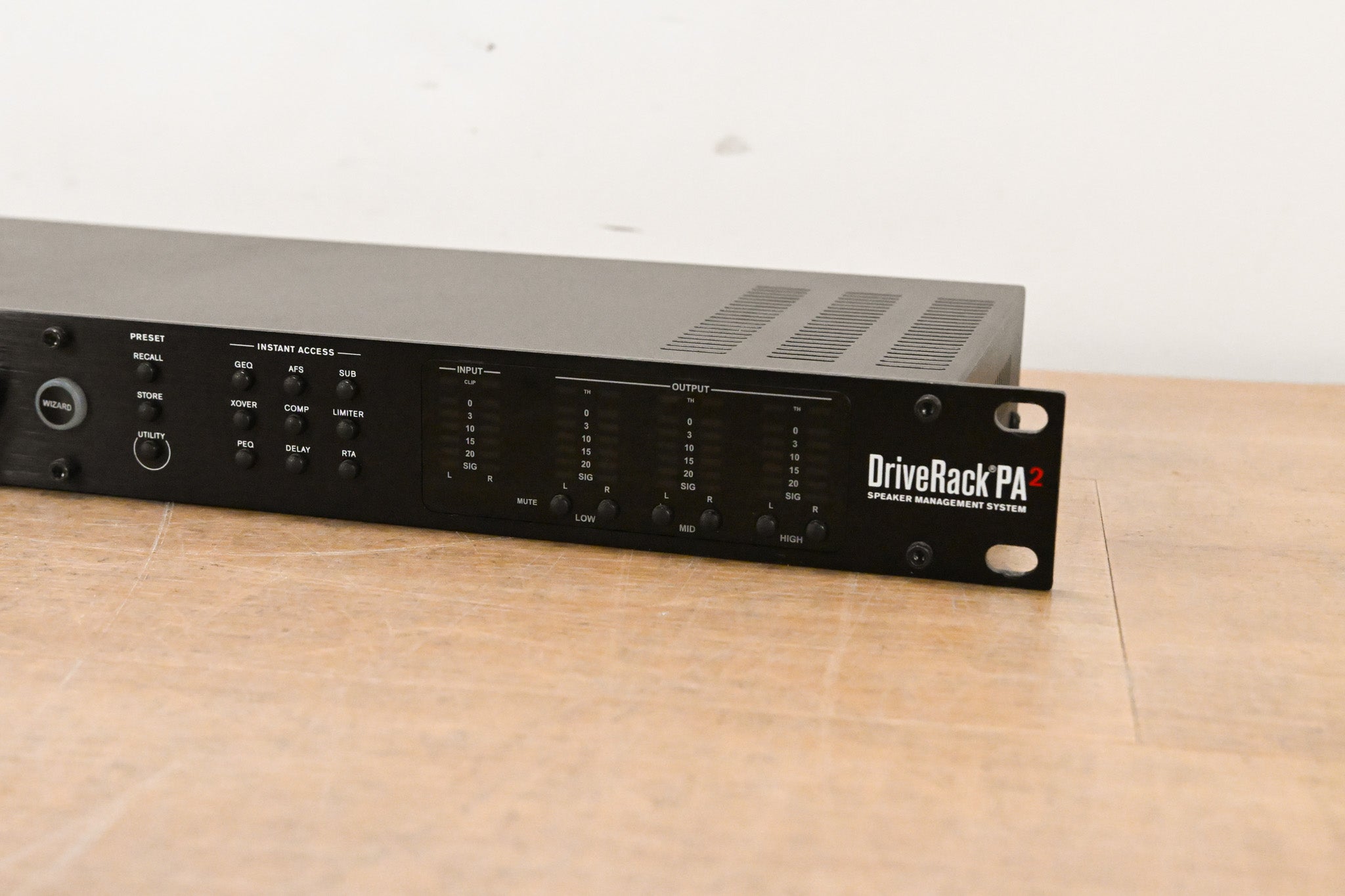 dbx DriveRack PA2 Complete Loudspeaker Management System