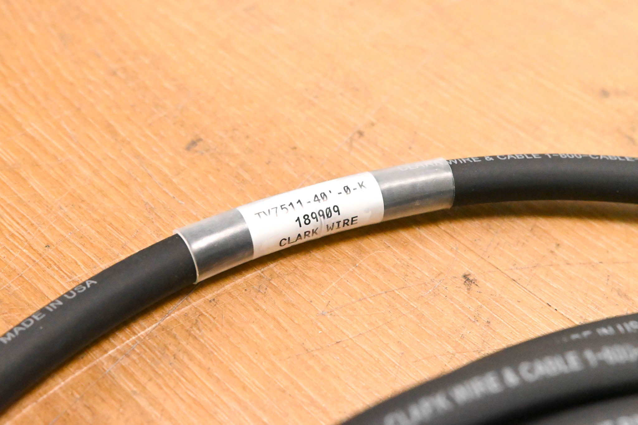 Clark Wire & Cable TV7511-MINK Triax Broadcast Camera Cable 15AWG - 40'