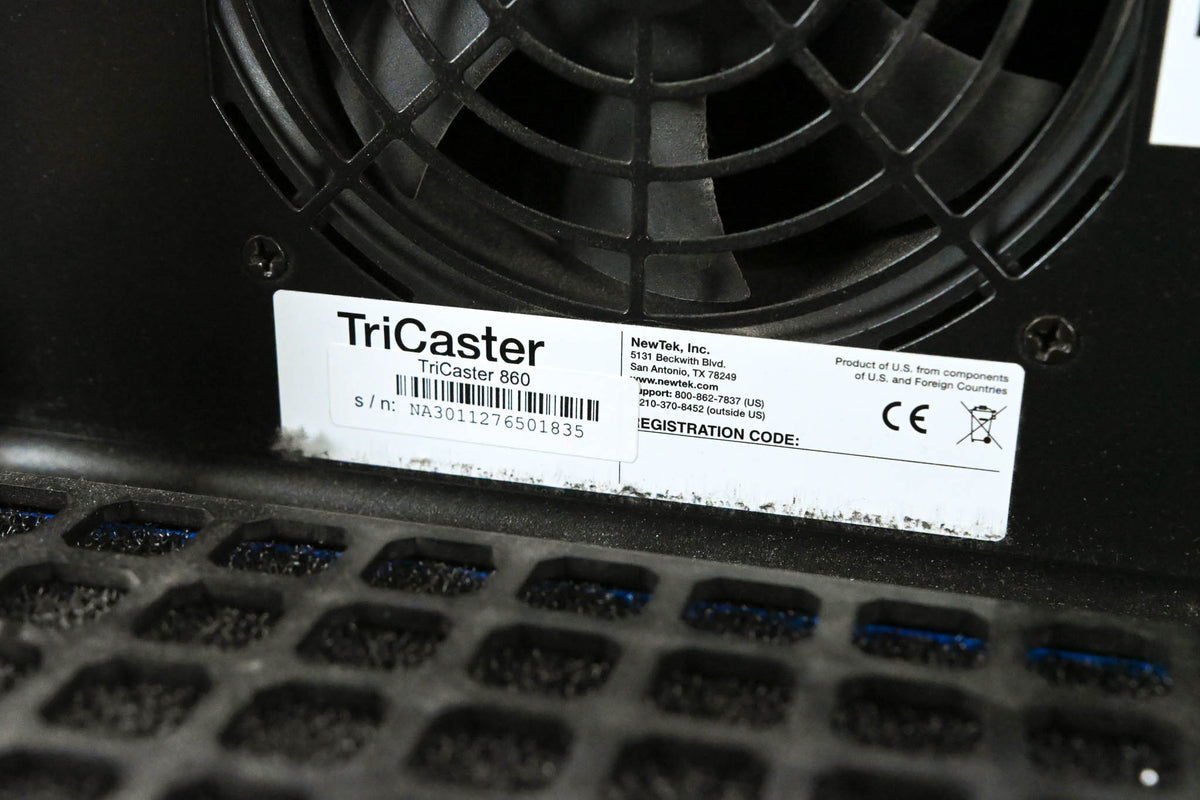 NewTek (Vizrt) TriCaster TCXD860 Live Video Production System