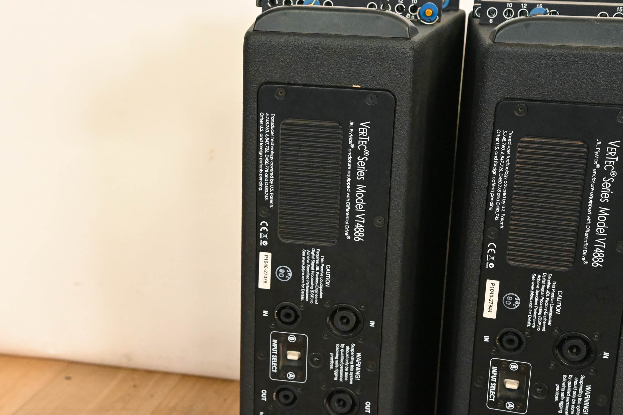 JBL VT4886 Dual 6.5" Passive Compact Line Array Loudspeakers (PAIR)