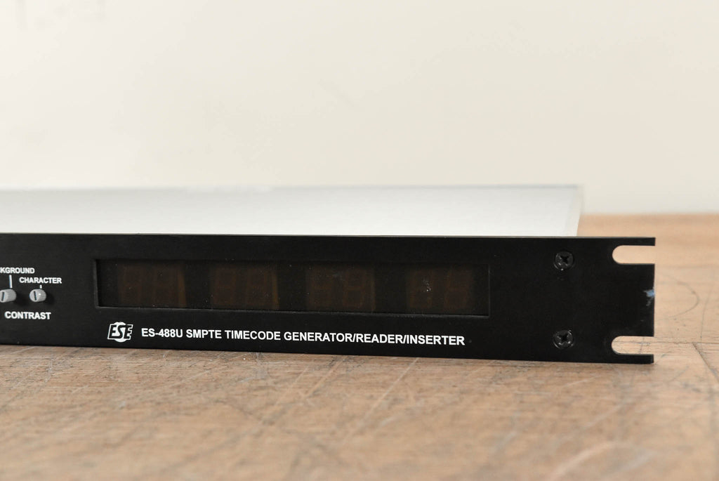 ESE ES-488U SMPTE / EBU Time Code Reader, Generator, and Video Inserter ...