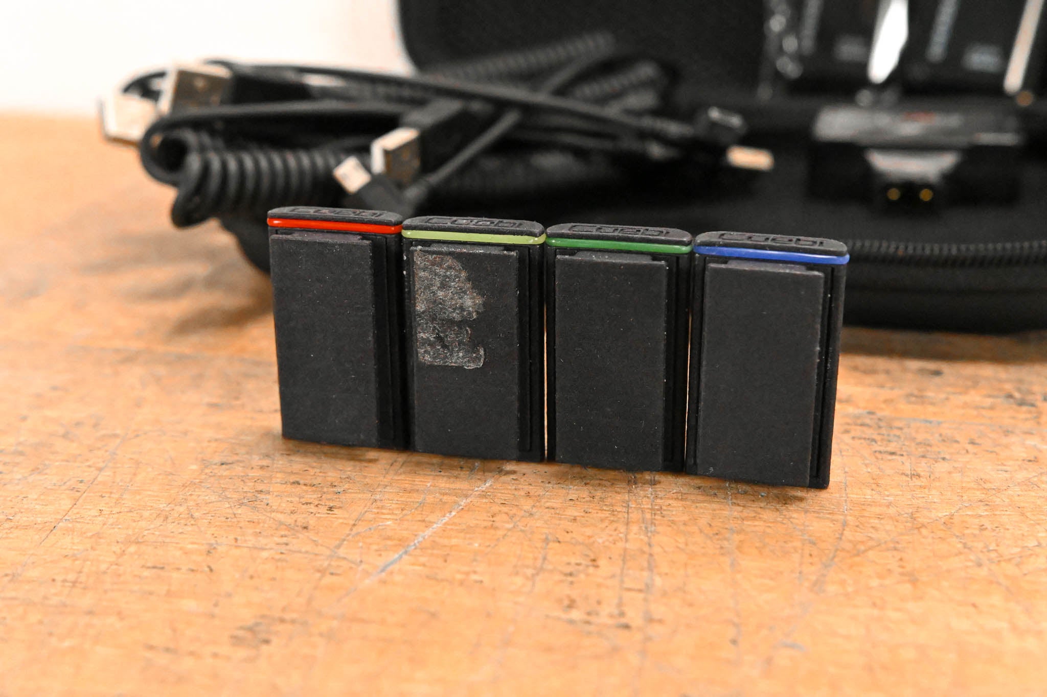 Cuebi Wireless Tally Lights with USB Cables (Set of 4)