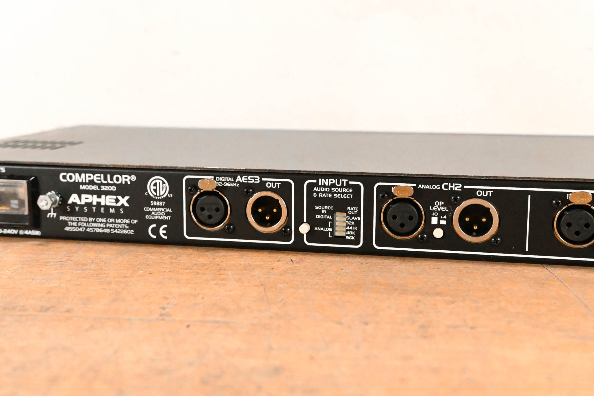 Aphex Compellor 320D Stereo Audio Level Controller