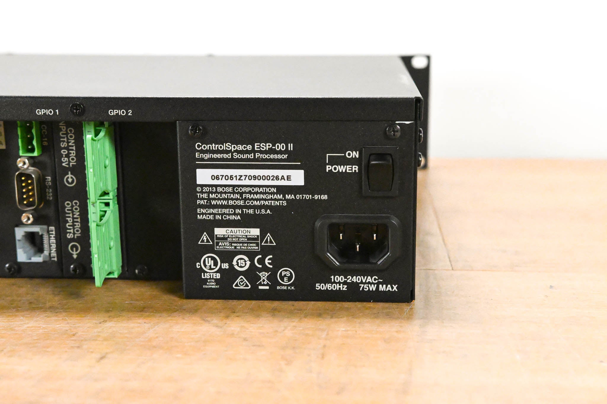 Bose ControlSpace ESP-00 Series II Engineered Sound Processor