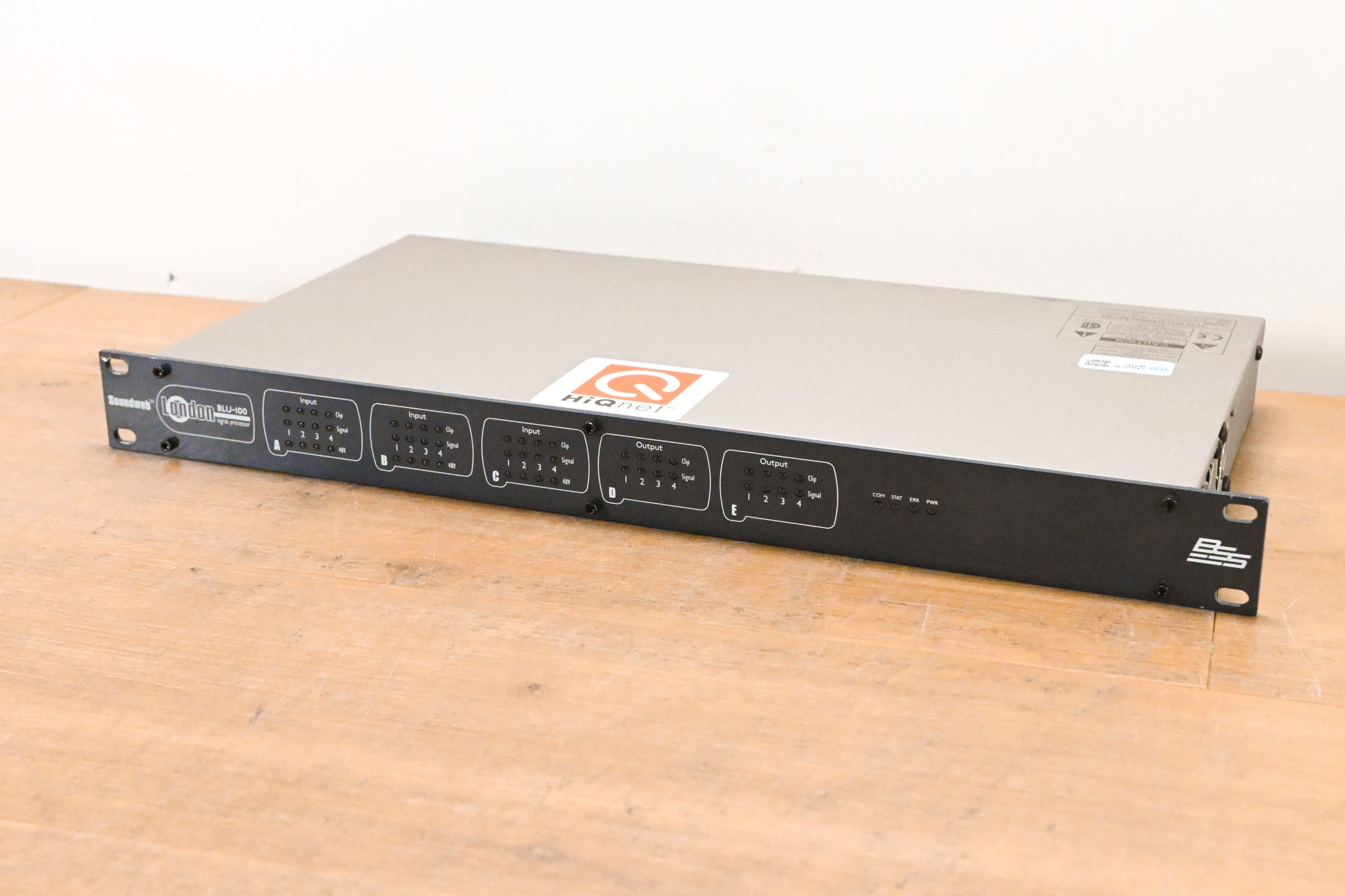 BSS London BLU-100 12x8 Signal Processor with BLU Link