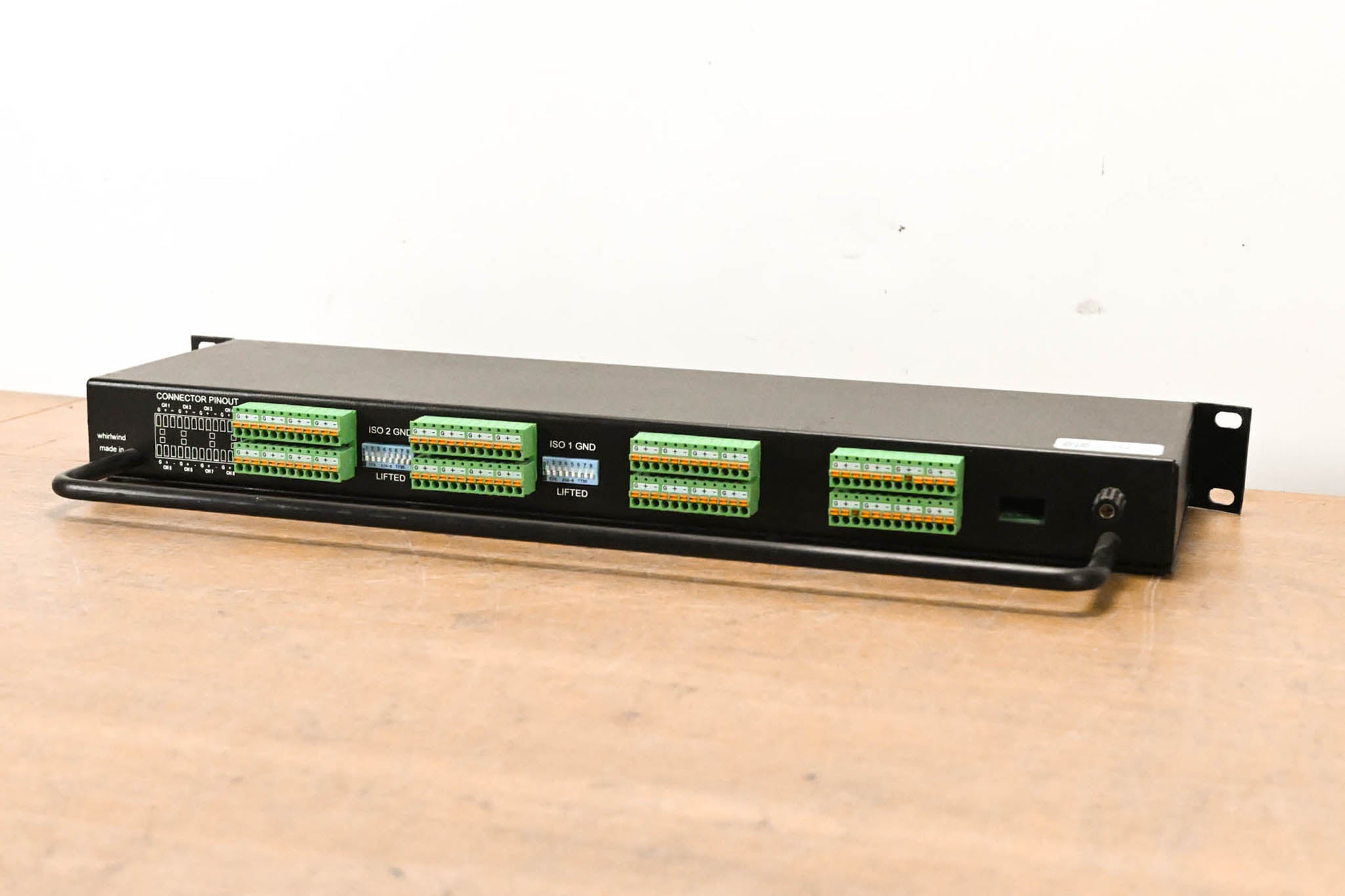 Whirlwind SPC83 8-Channel Mic Splitter w/ 1 Direct & 2 Isolated Outputs