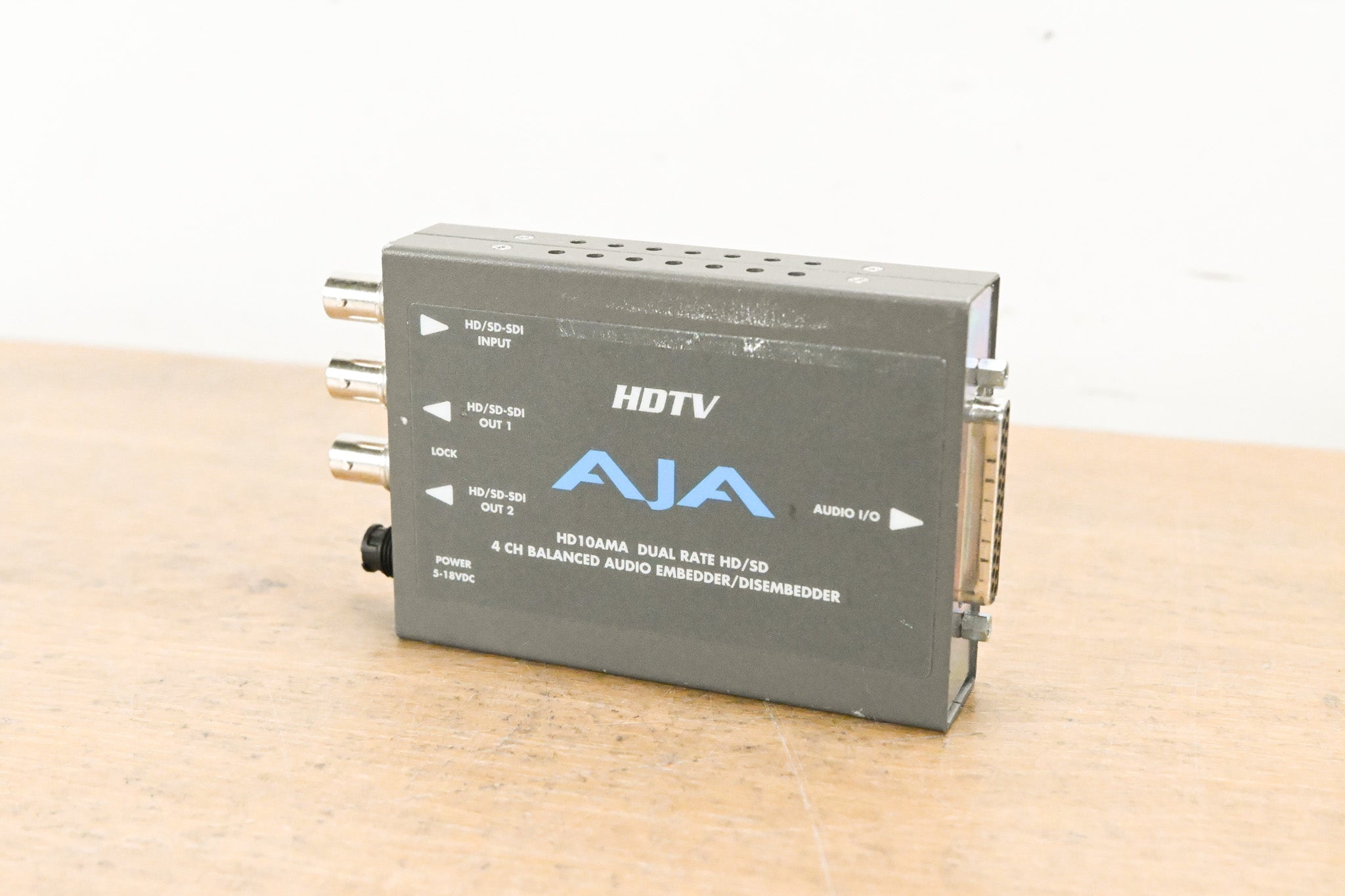 AJA HD10AMA 4-Channel Analog Audio Embedder/Disembedder (NO PSU)