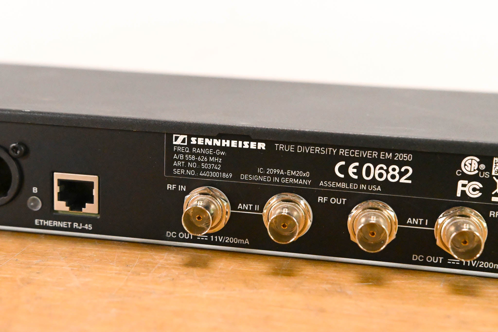 Sennheiser EM 2050 Dual Wireless Receiver - 558-626 MHz