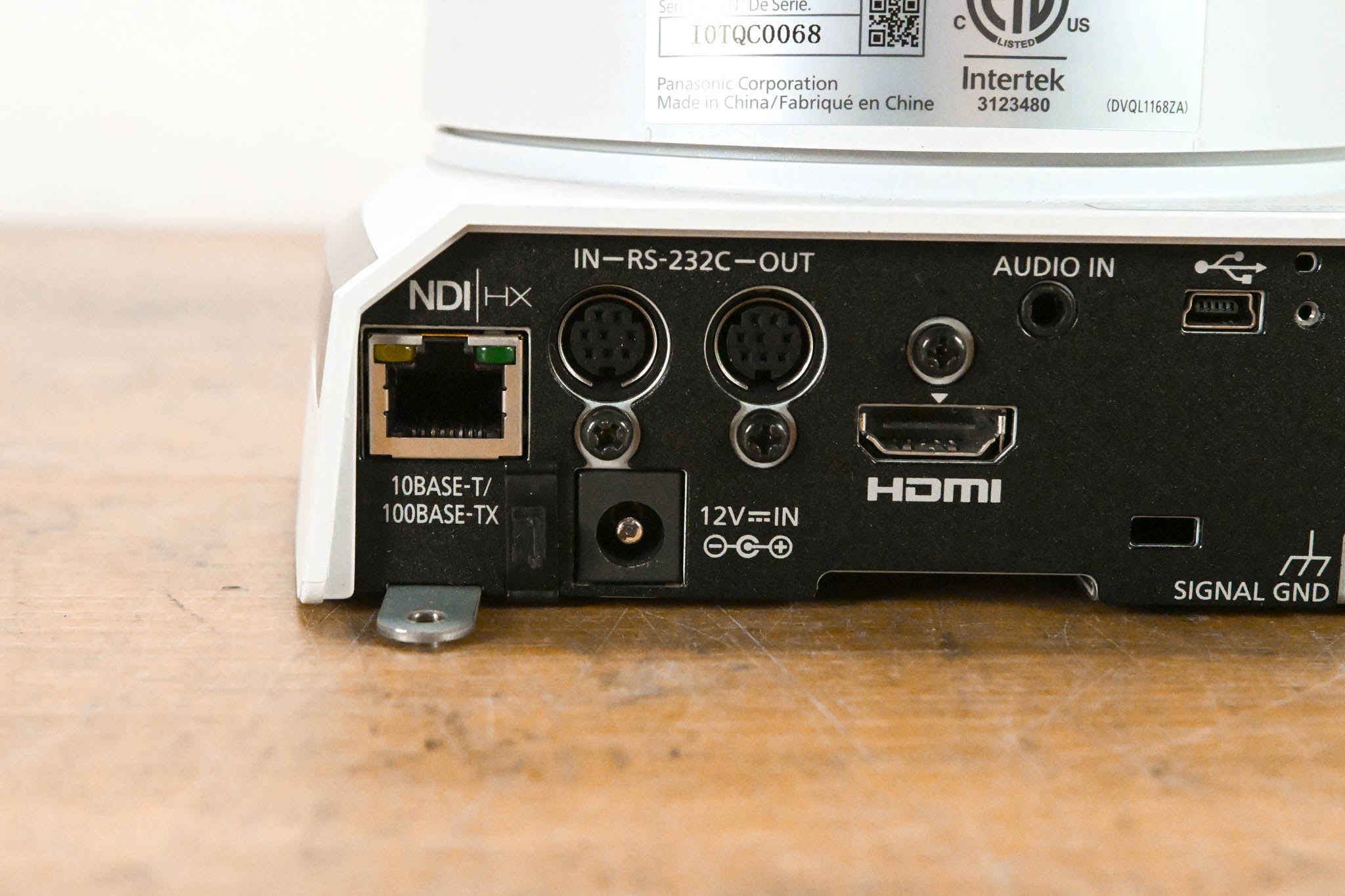 Panasonic AW-HN40HWP HD PTZ Camera with NDI | HX (NO POWER SUPPLY)