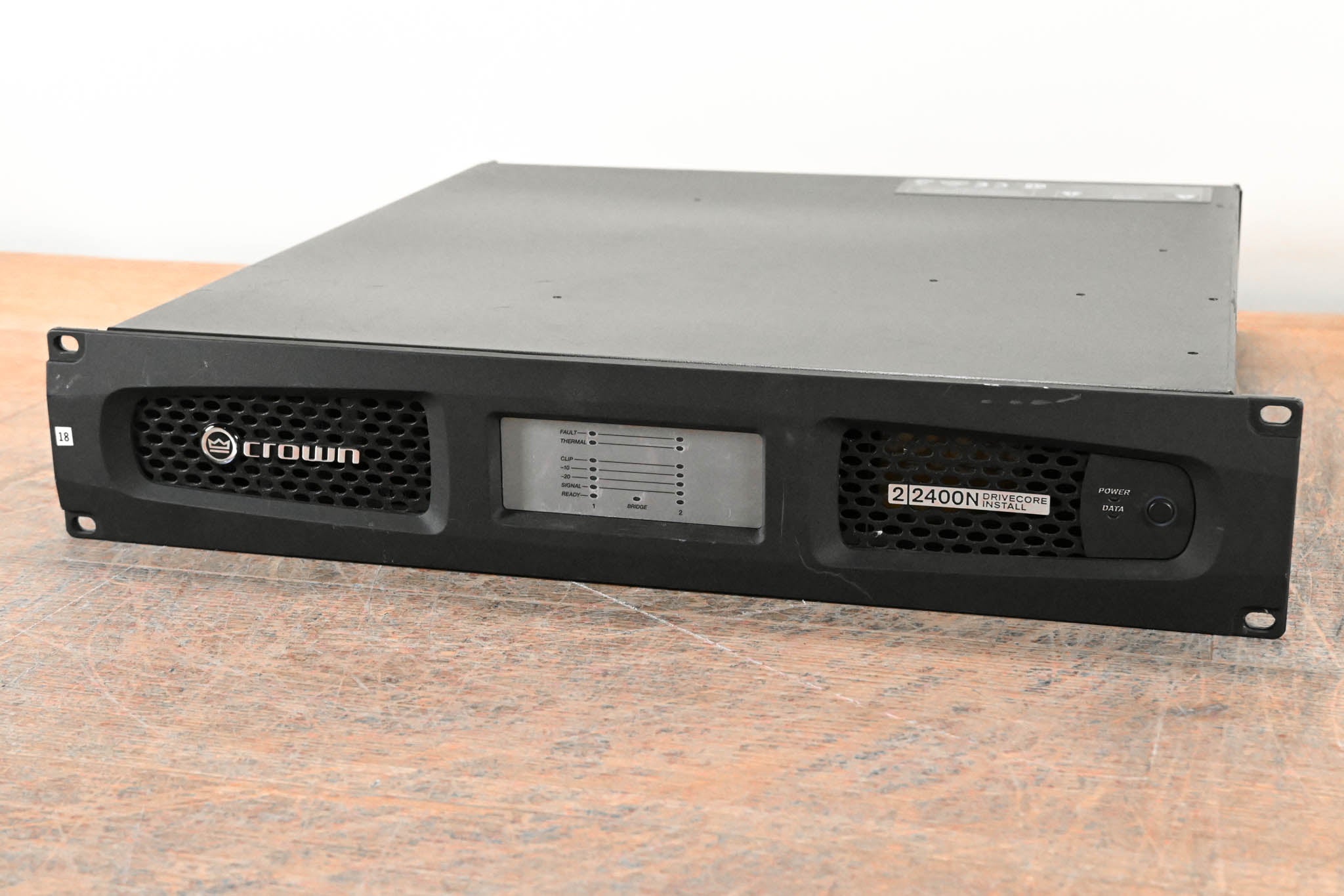 Crown DCi 2|2400N 2-Channel, 2400W @ 4 ohms Power Amplifier w/ BLU link