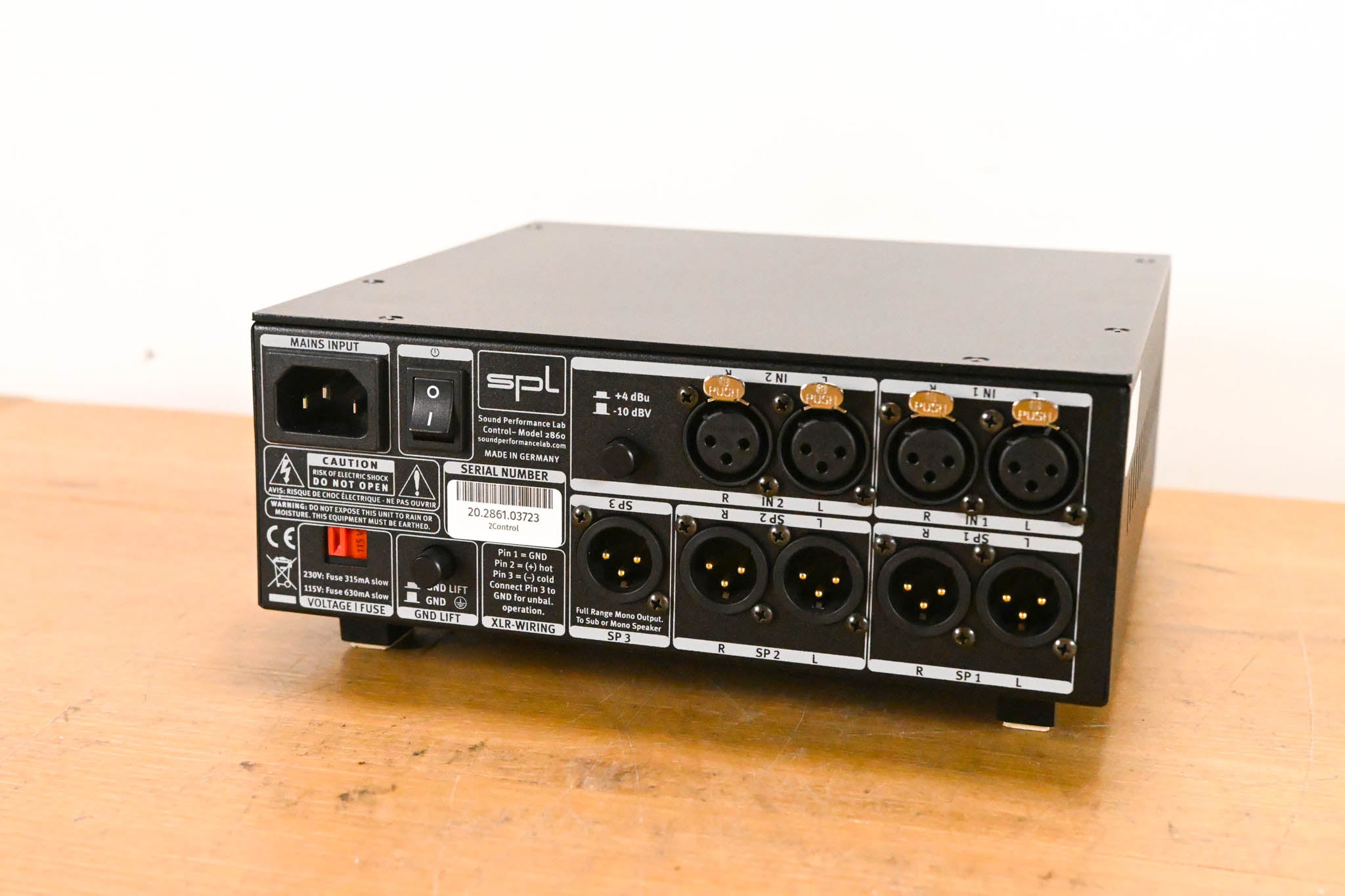 SPL 2Control Dual-Channel Monitor Controller