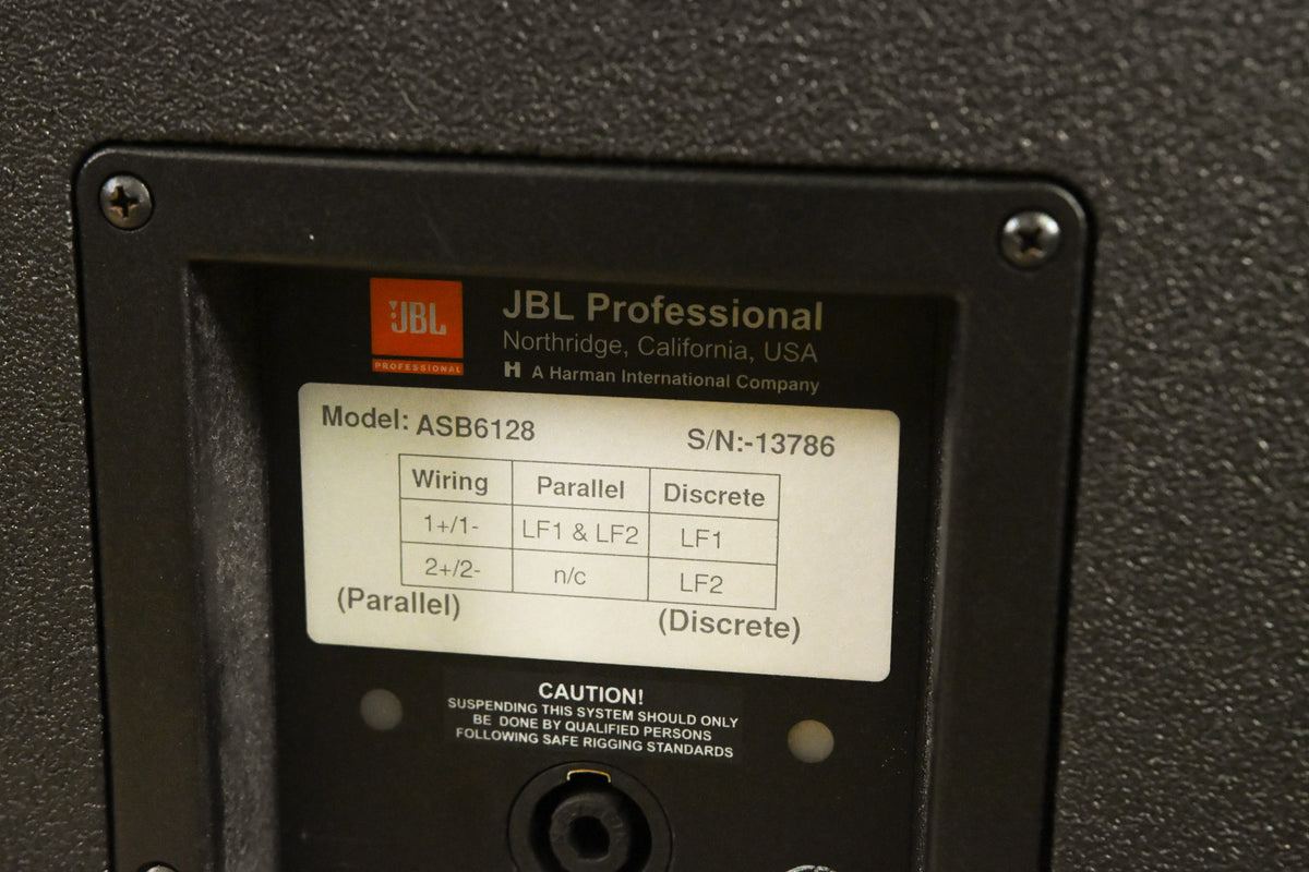 JBL ASB6128 High Power Dual 18" Passive Subwoofer