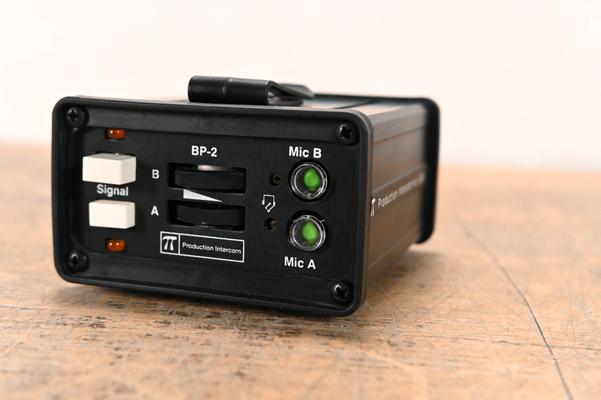 Production Intercom BP-2 2-Channel Headset Station Belt Pack