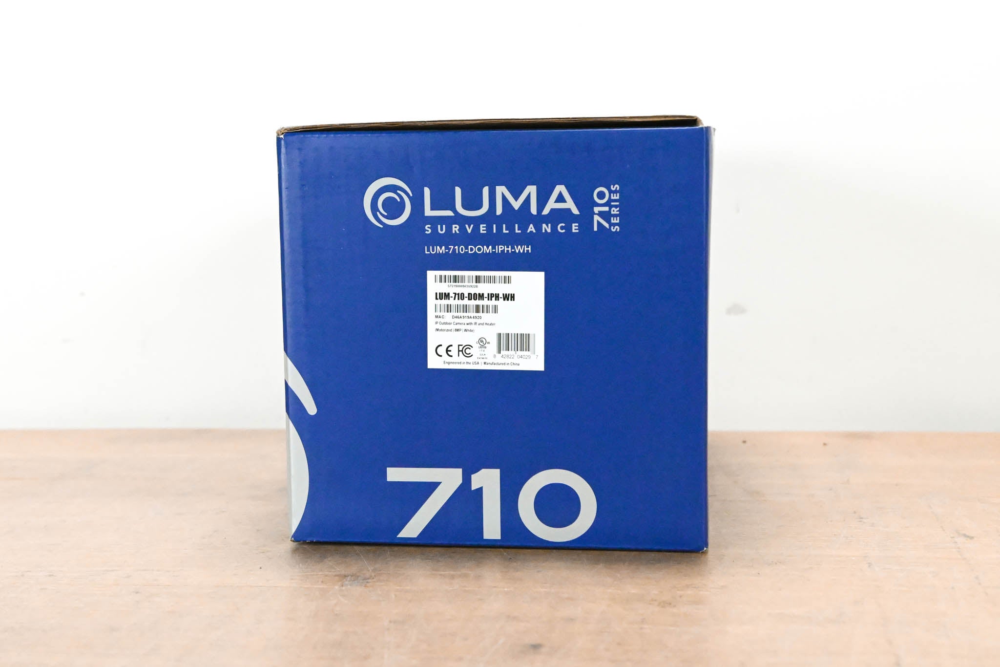 Luma Surveillance LUM-710-DOM-IPH-WH Dome IP Outdoor Camera - White