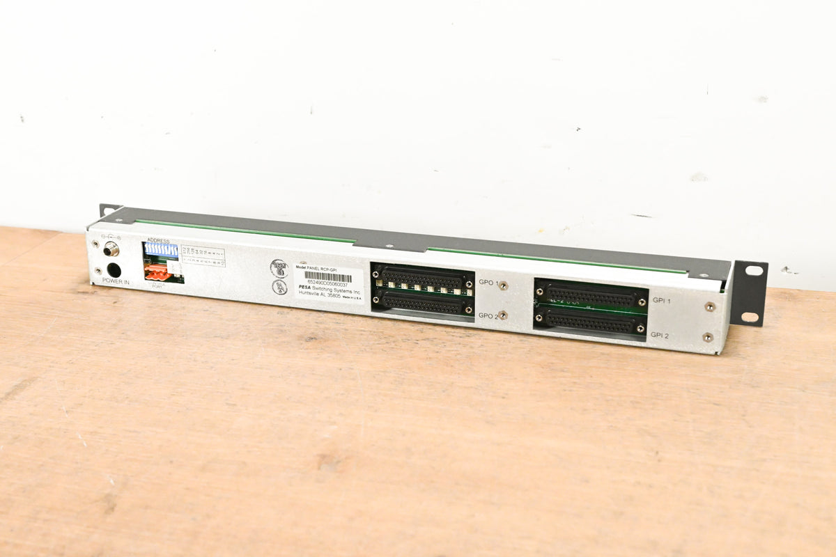 Pesa RCP-GPI Control Panel (NO POWER SUPPLY)