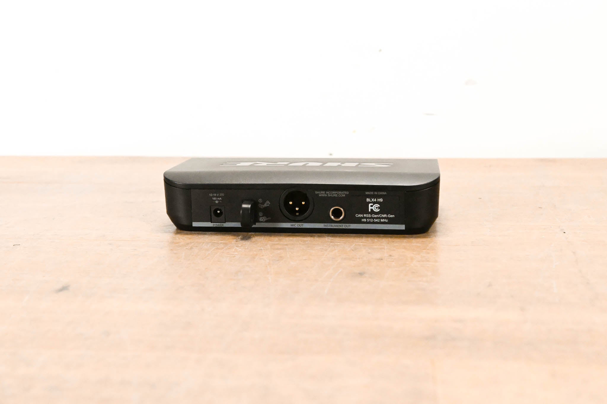 Shure BLX14 Bodypack Wireless System - H9 Band: 512-542 MHz (NO PSU)