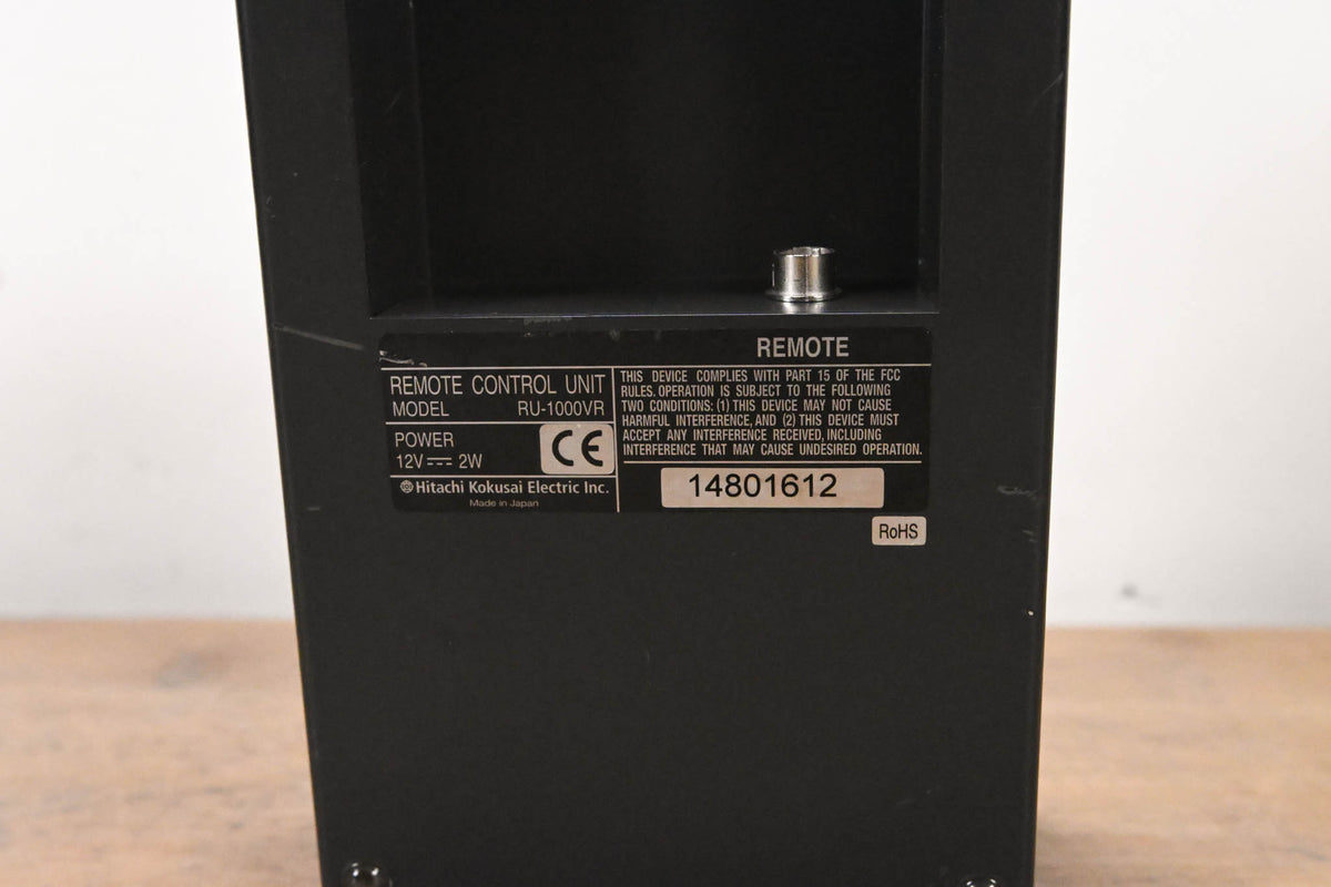 Hitachi RU-1000VR Remote Control Panel