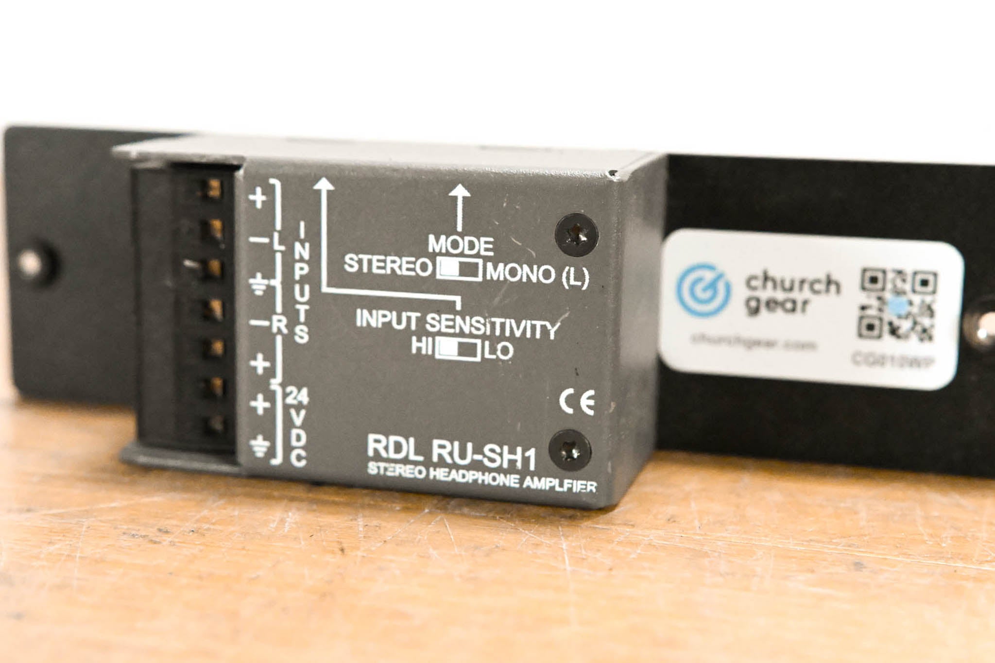RDL RU-SH1 Stereo Headphone Amplifier