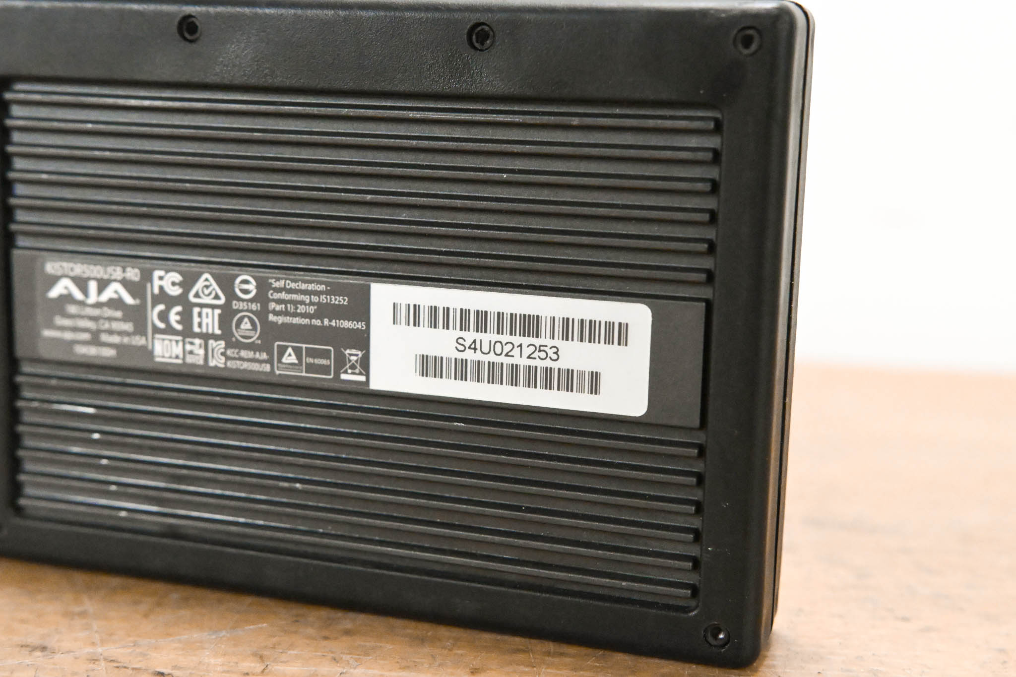 AJA KISTOR500USB-R0 500GB KiStor Hard Disk Drive for Ki Pro