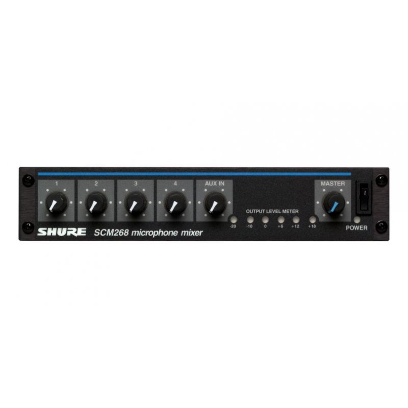Four-Channel Transformer Balanced Microphone Mixer