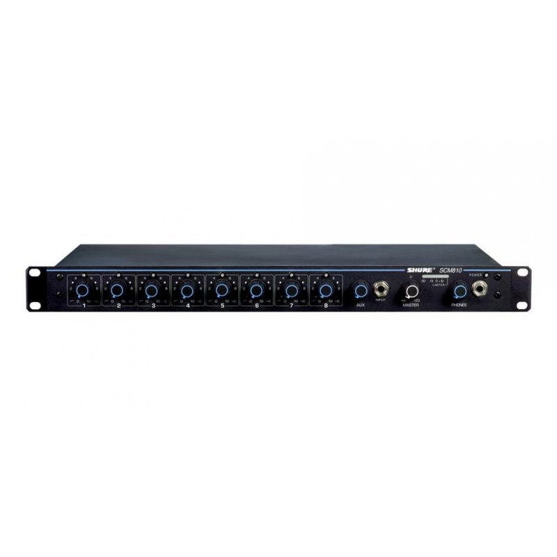 Eight-Channel Automatic Mixer with Logic Control a