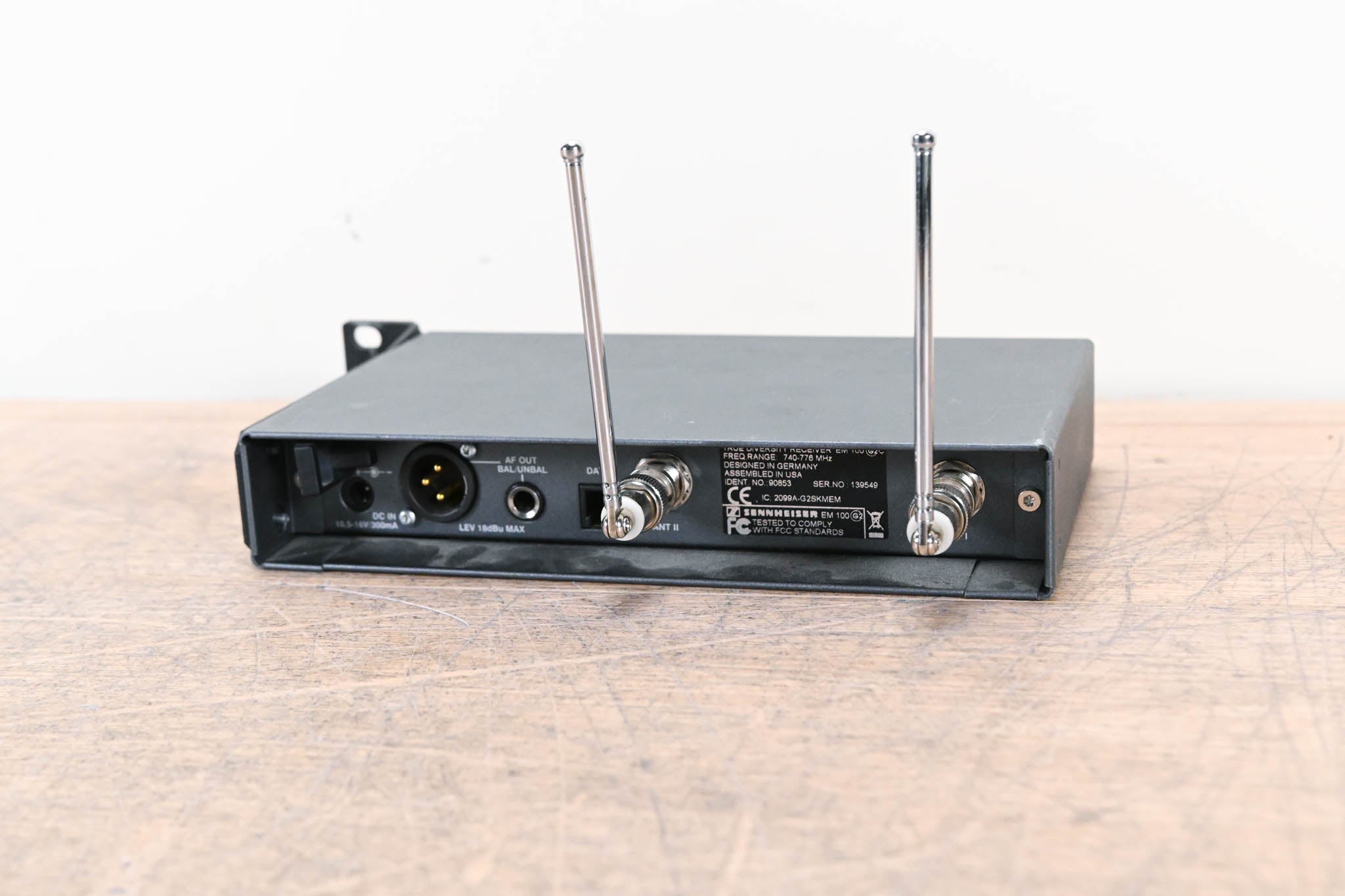 Sennheiser EM 100 G2 Wireless Receiver - C Range: 740-776 MHz